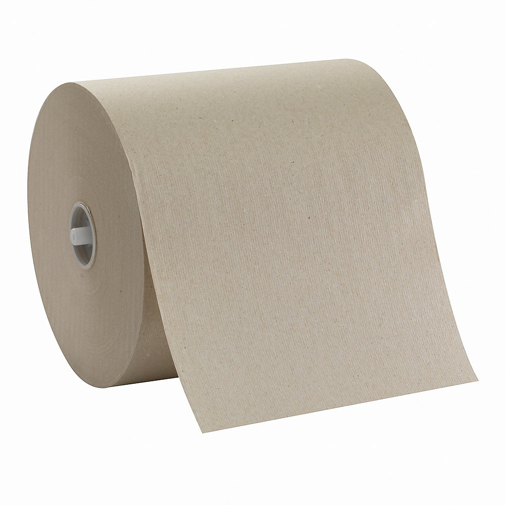 Georgia-Pacific Sofpull Recycled High-Capacity Hardwound Paper Towel, 1-Ply, Natural, 1000'/Roll, 6 Rolls/Carton