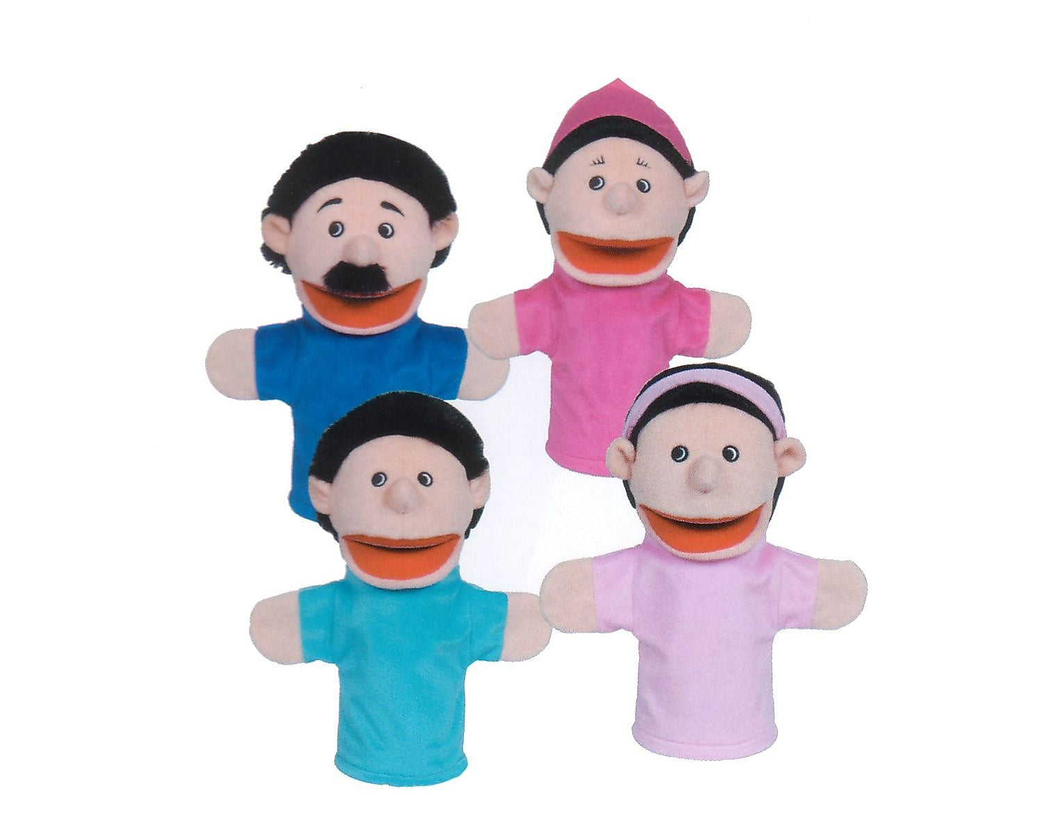 Get Ready Kids Hispanic Family Puppets