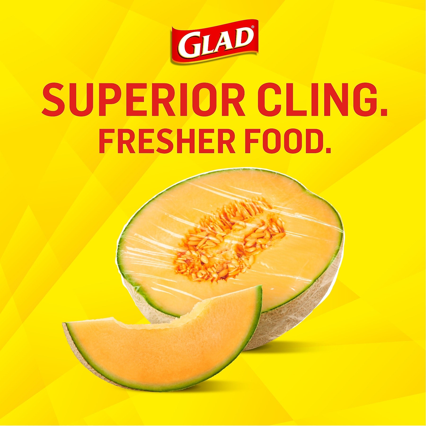 Glad ClingWrap Plastic Food Wrap, 200 Sq. Ft. Roll