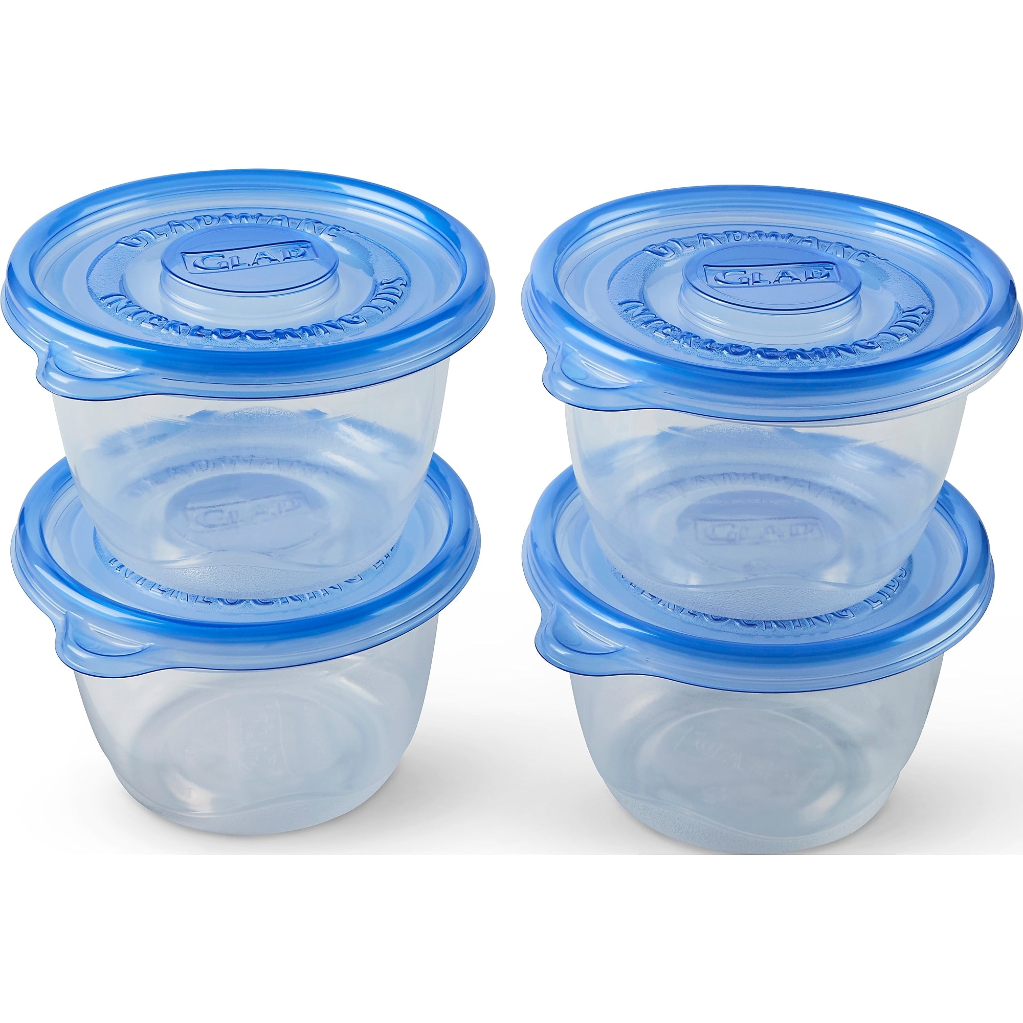 Glad® To Go Lunch Containers, 32 Oz., 4/Pack