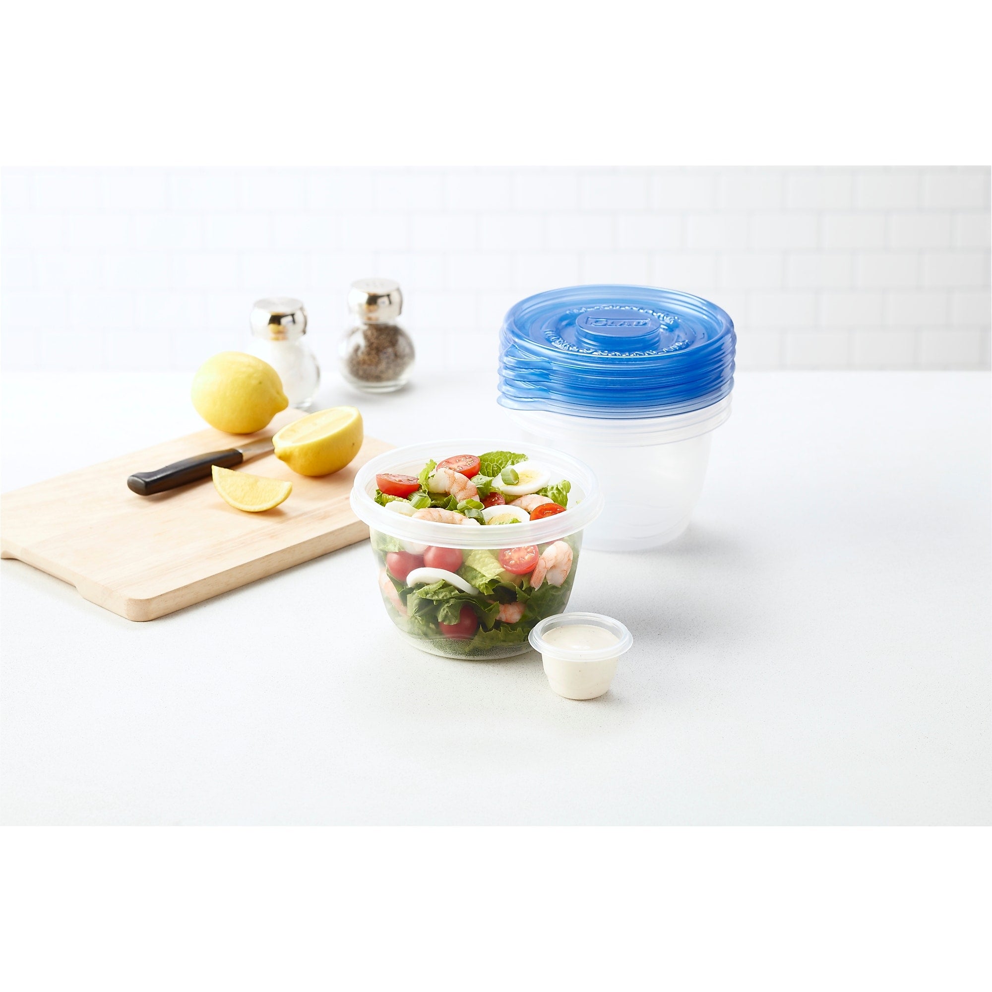Glad® To Go Lunch Containers, 32 Oz., 4/Pack