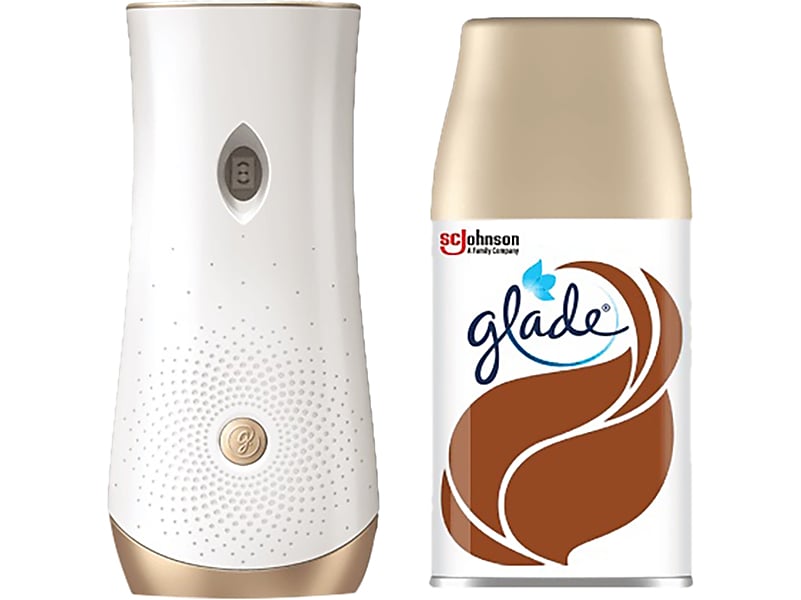 Glade Automatic Spray Starter Kit, Refill, Cashmere Woods Scent