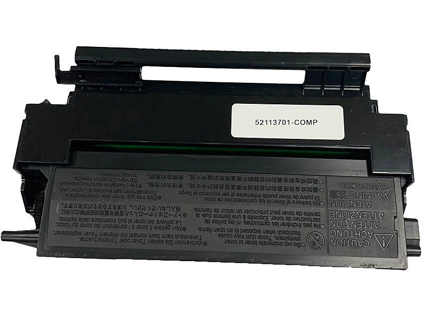 Globe Compatible Black High Yield Toner Cartridge Replacement for OKI