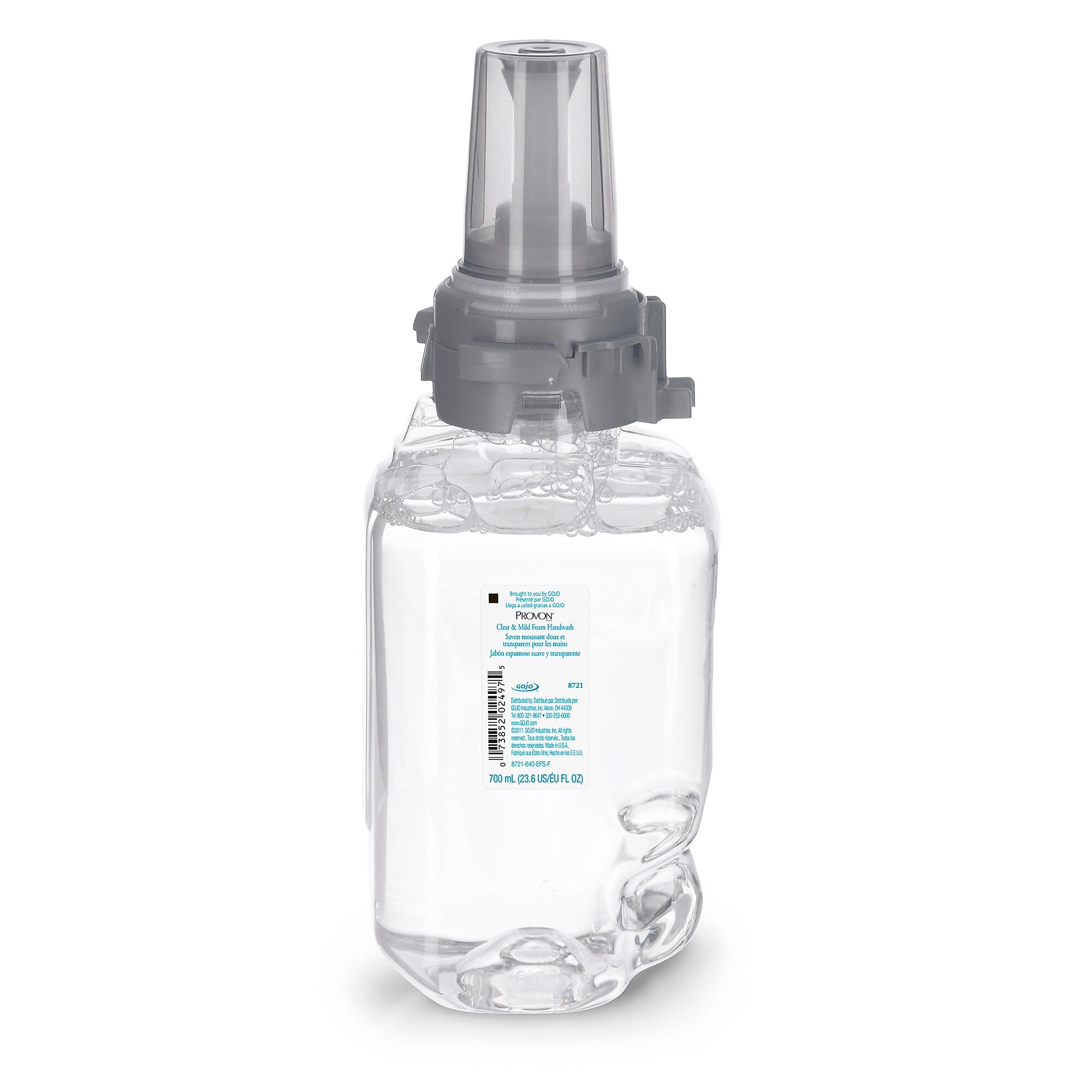 GOJO ADX-7 Foaming Hand Soap Refill, 23.6 oz., 4/Carton