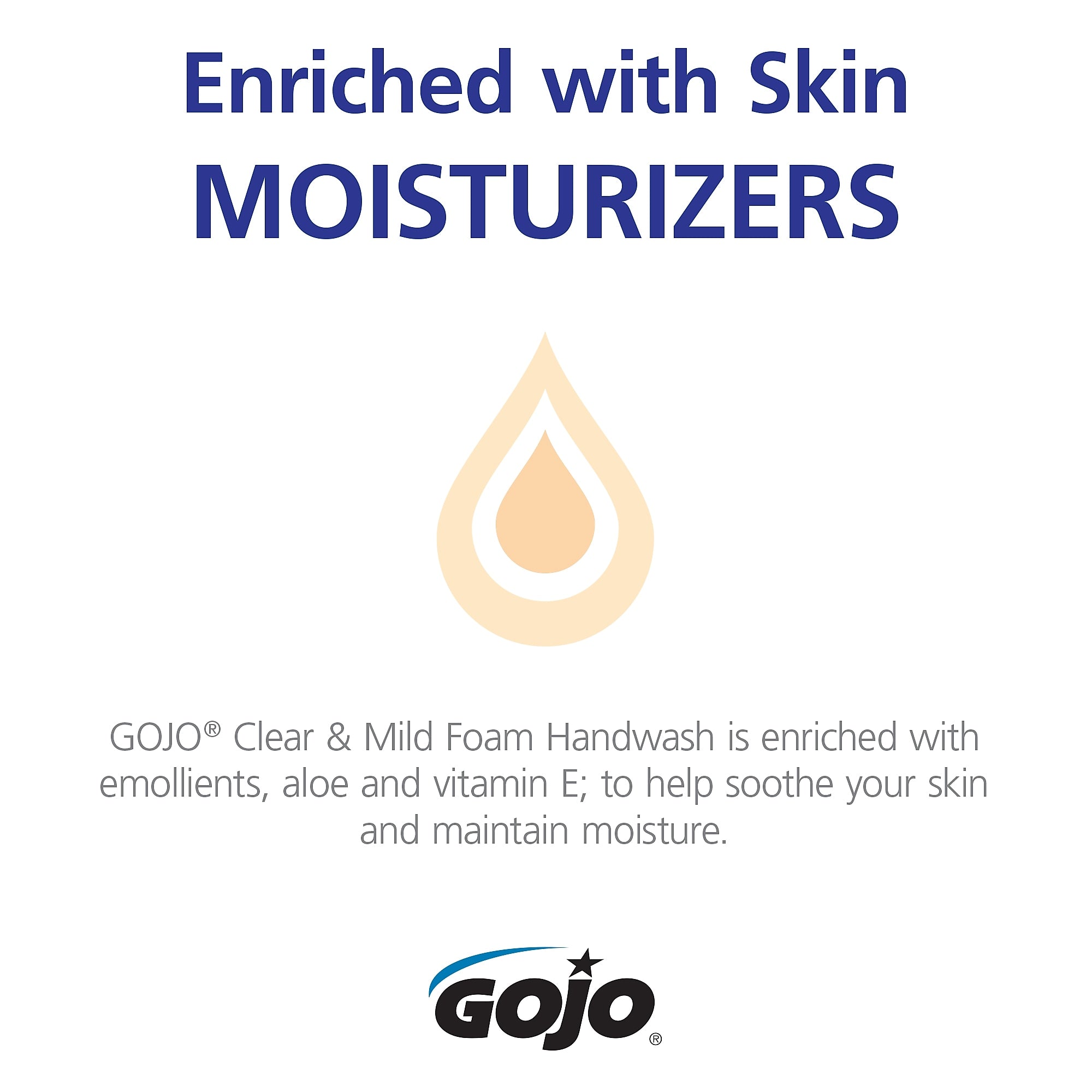 GOJO ADX-7 Foaming Hand Soap Refill, 23.6 oz., 4/Carton