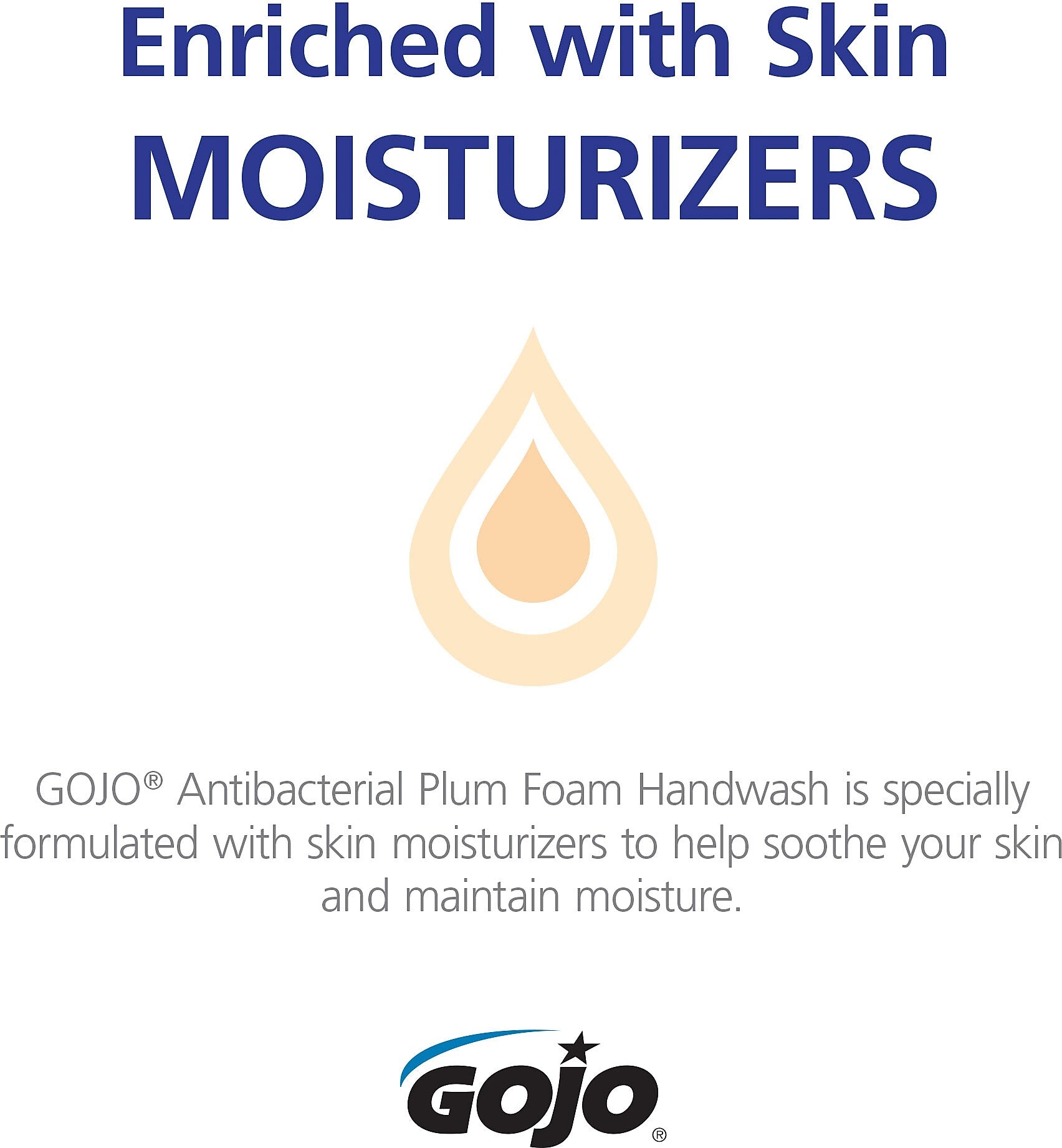 GOJO Antibacterial Foaming Hand Soap Refill for ADX 7 Dispenser, Plum Scent