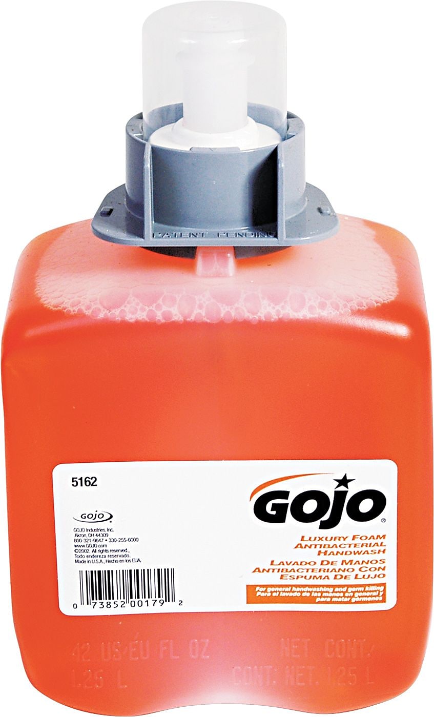 GOJO Antibacterial Foaming Hand Soap Refill for FMX 12 Dispenser, Orange Blossom Scent,