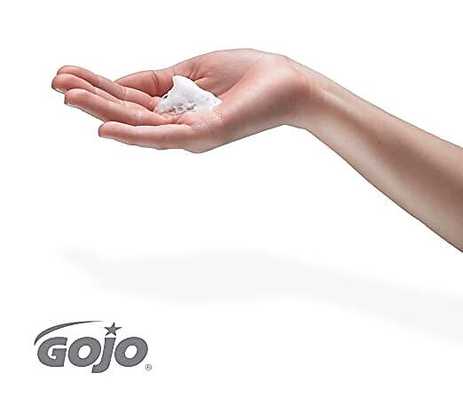 GOJO Antibacterial Foaming Hand Soap Refill for LTX Dispenser, Plum Scent, 1200 ml, 2/Carton