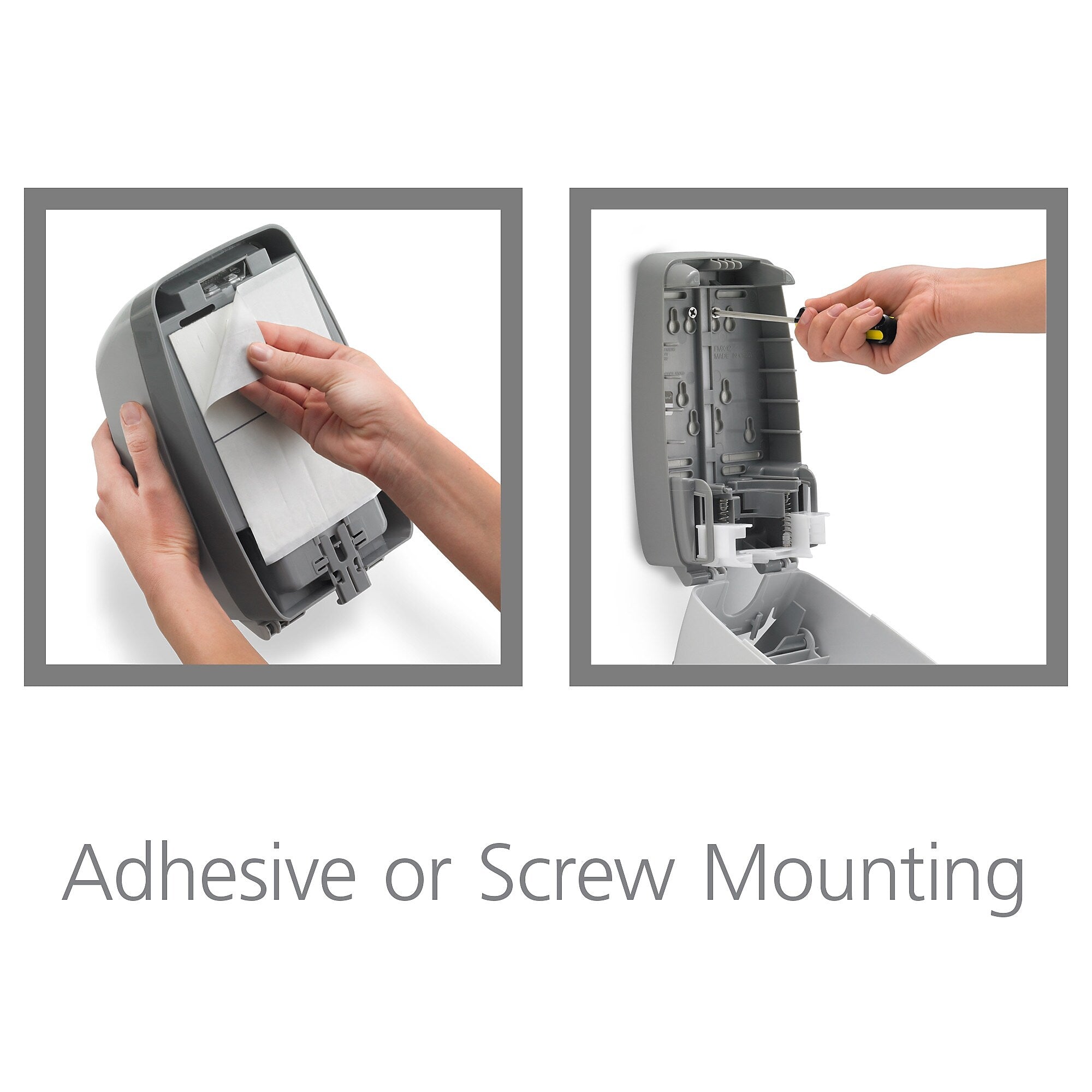 GOJO FMX-12 FMX Wall Mounted Hand Soap Dispenser, Gray/Silver