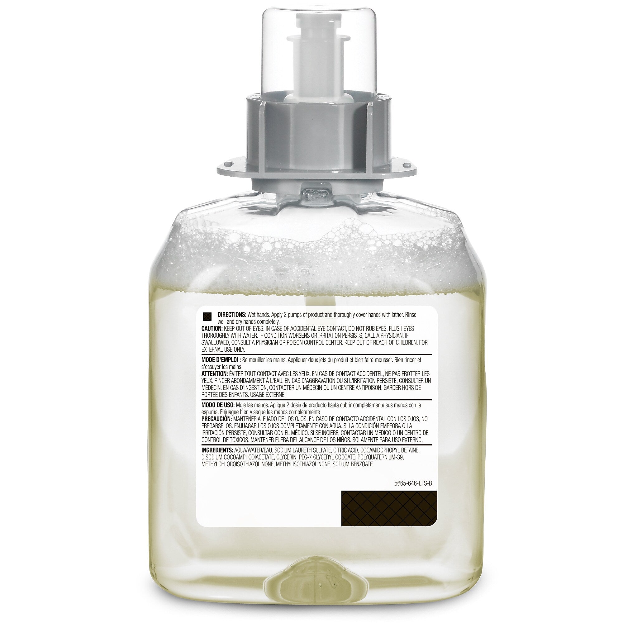 GOJO FMX-12 Foaming Hand Soap Refill for FMX 12 Dispenser, 3/Carton