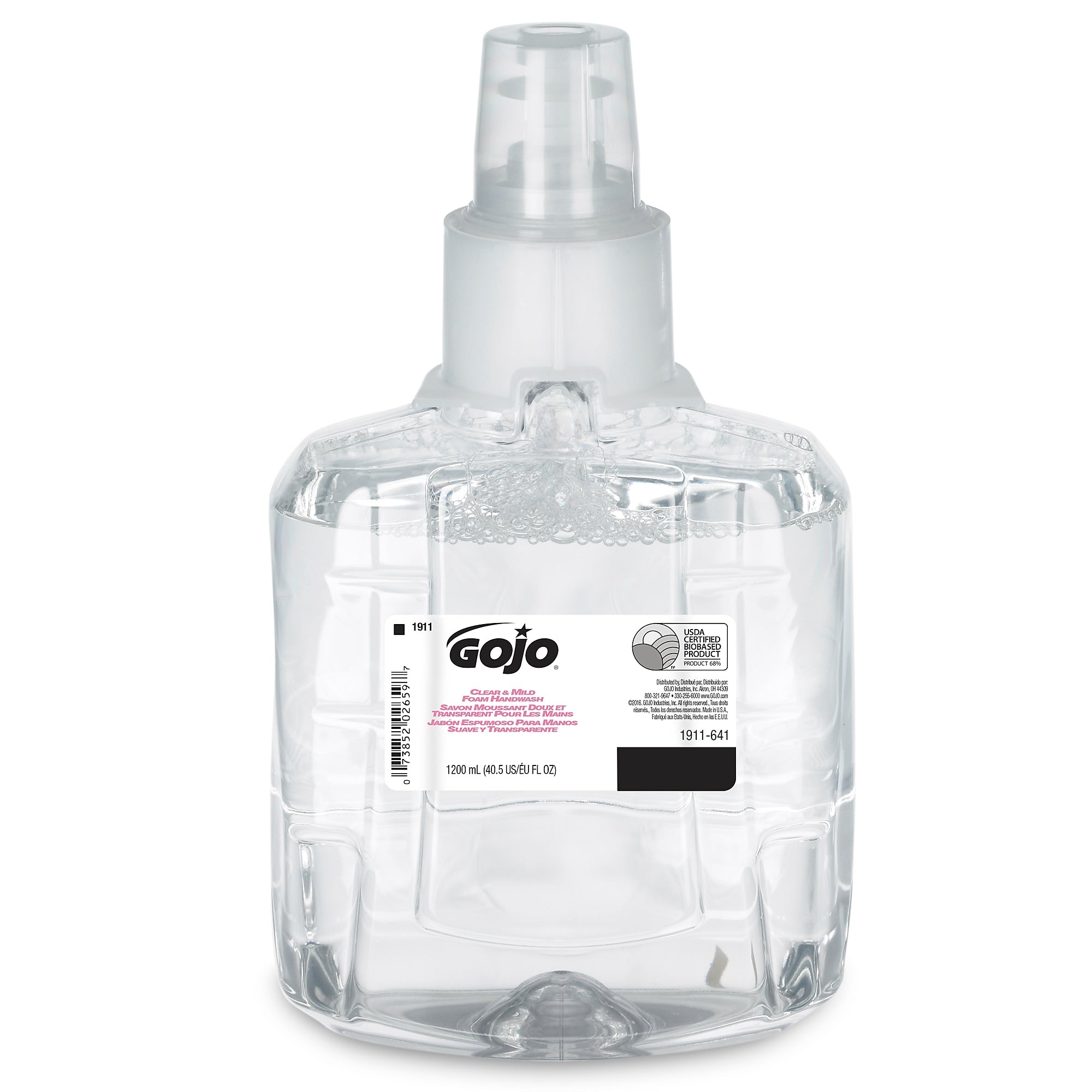 GOJO Foaming Hand Soap Refill, 40.5 oz., 2/Carton