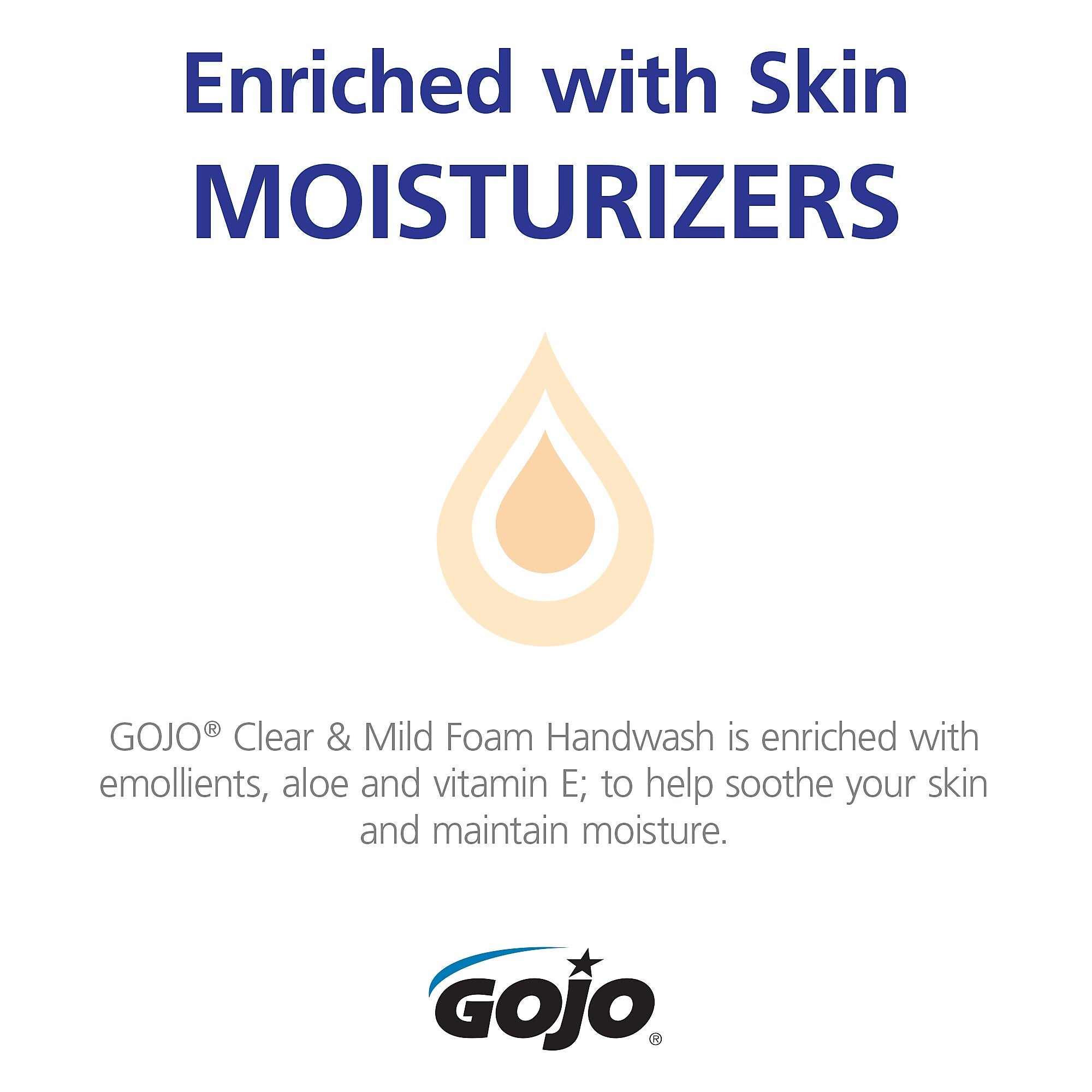 GOJO Foaming Hand Soap Refill, 40.5 oz., 2/Carton