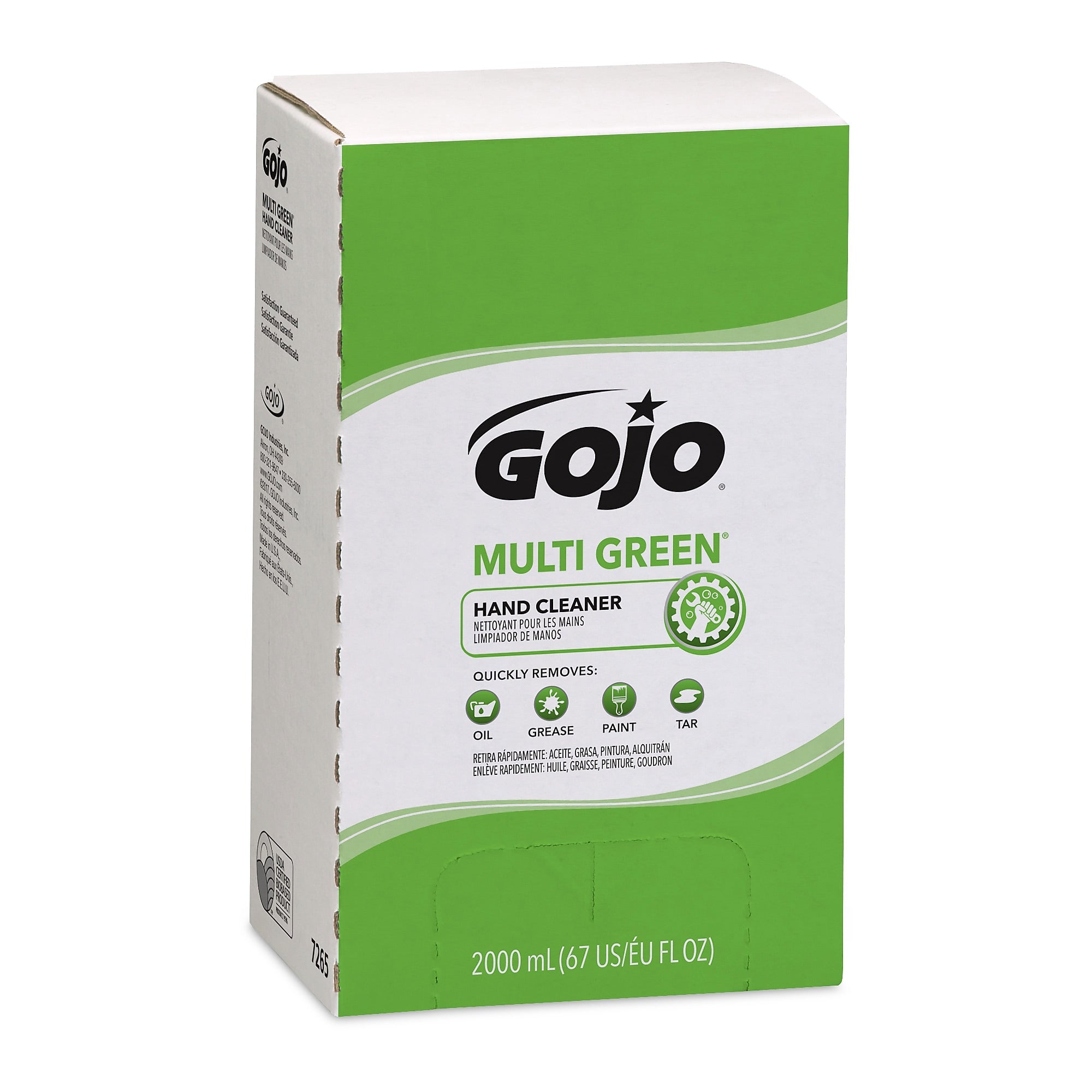 GOJO Liquid Hand Soap Refill, Citrus Scent, 67 oz., 4/Carton