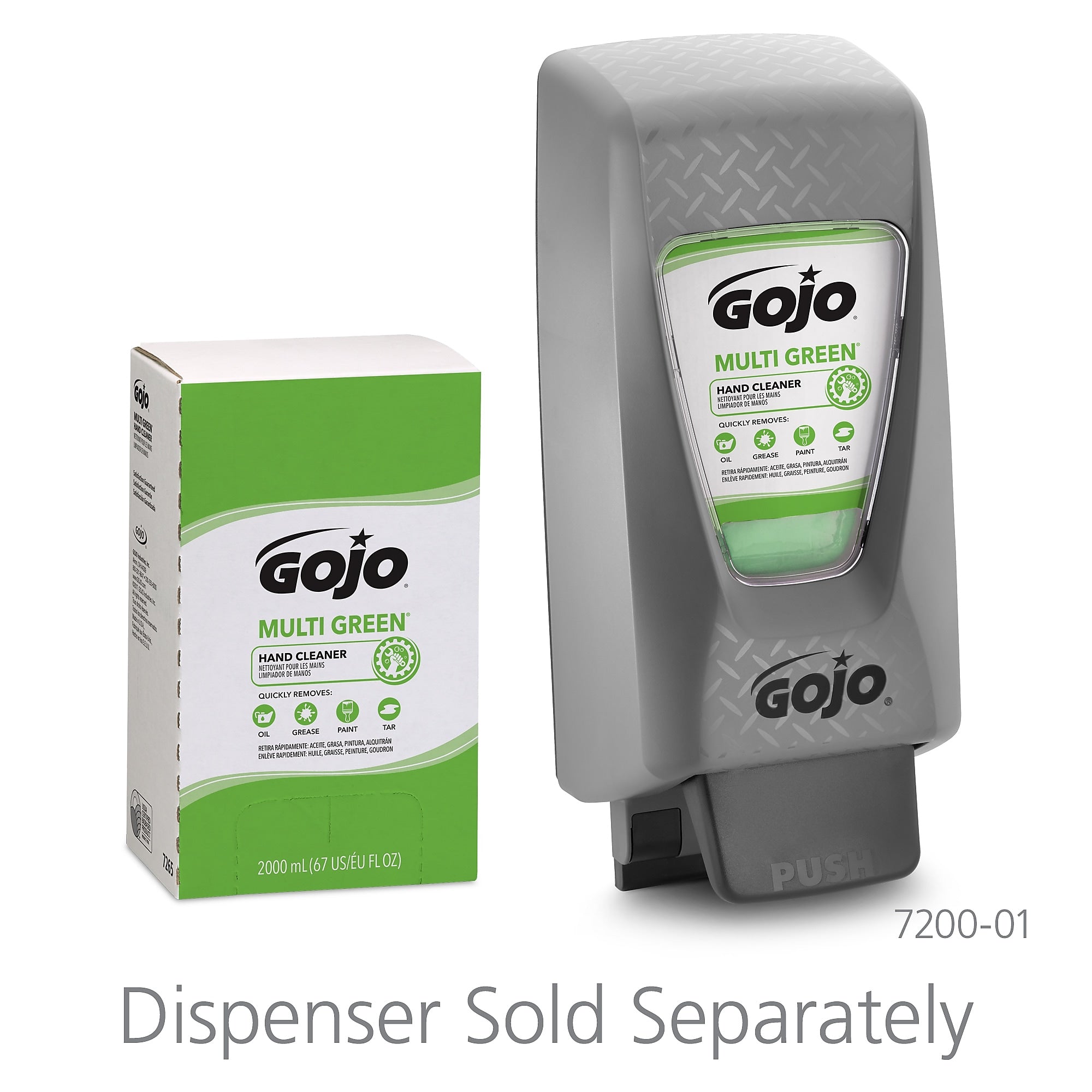 GOJO Liquid Hand Soap Refill, Citrus Scent, 67 oz., 4/Carton
