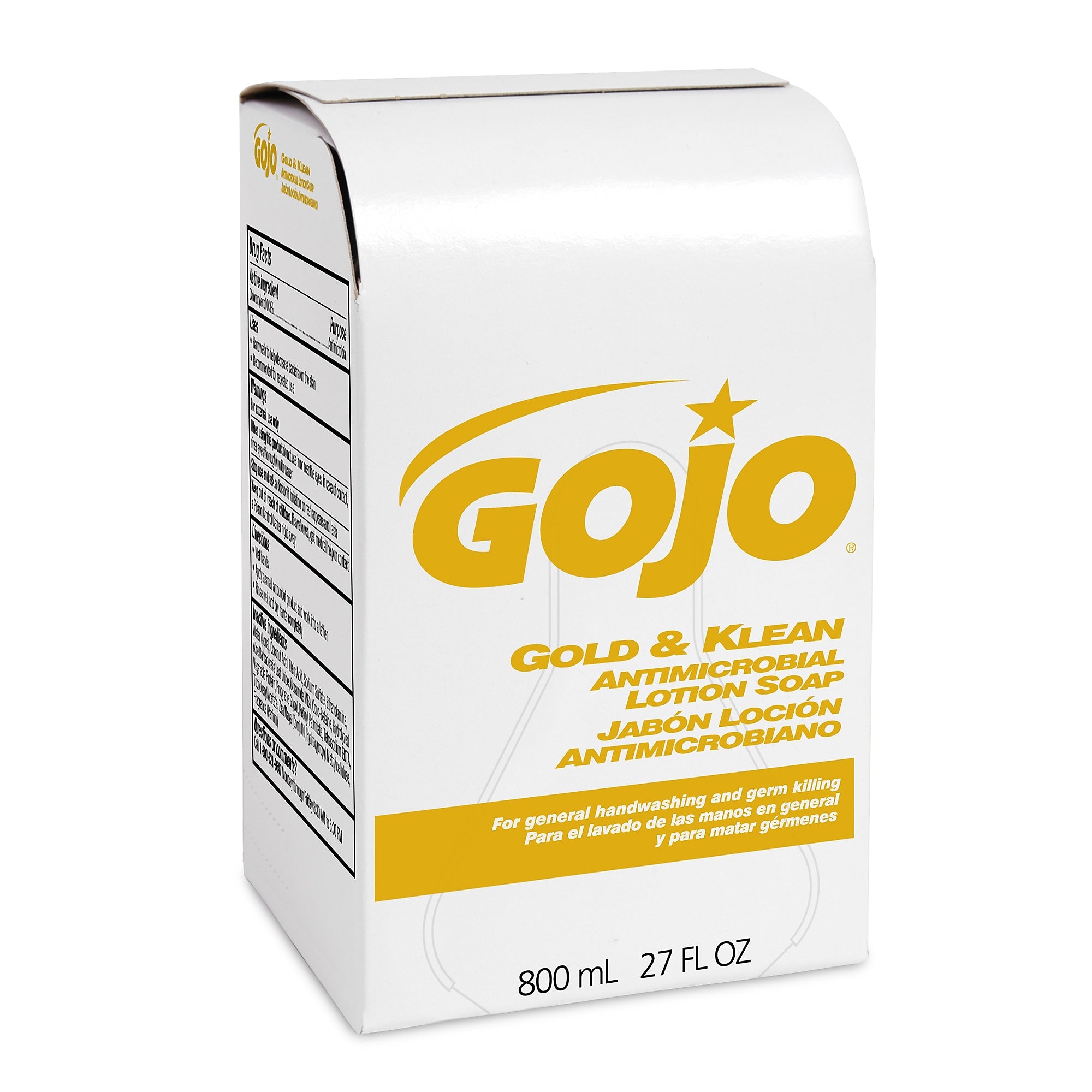 GOJO Liquid Hand Soap Refill for 800 Series Dispenser, Fresh Balsam Scent, 27 oz.