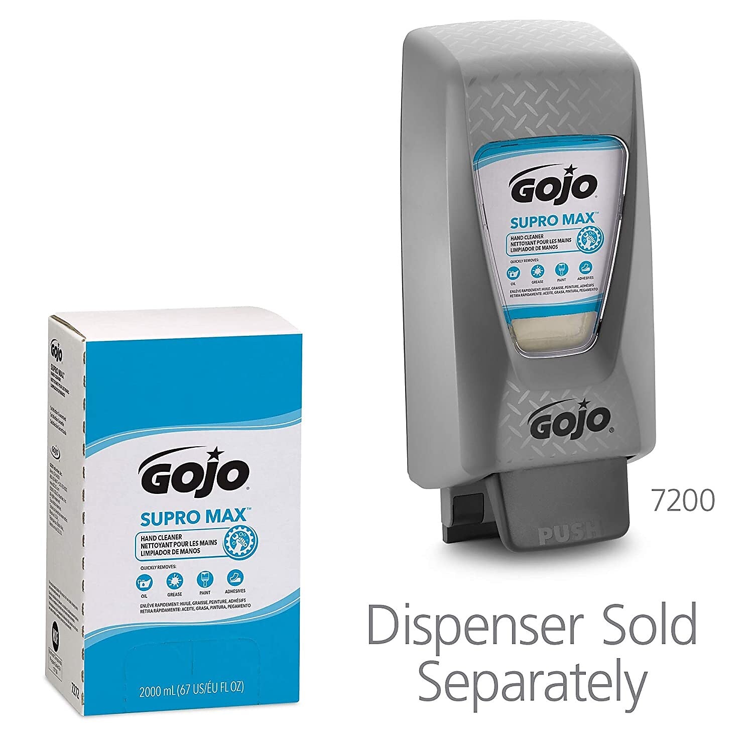 GOJO Liquid Hand Soap Refill for PRO TDX Dispenser, Citrus Scent, 2000 ml., 4/Carton