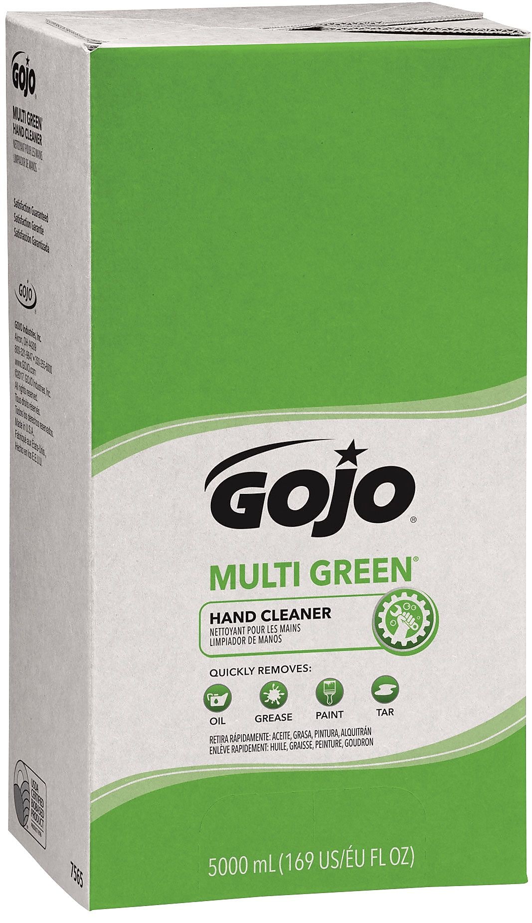 GOJO Liquid Hand Soap Refill for PRO TDX Dispenser, Citrus Scent, 5000 ml., 2/Carton