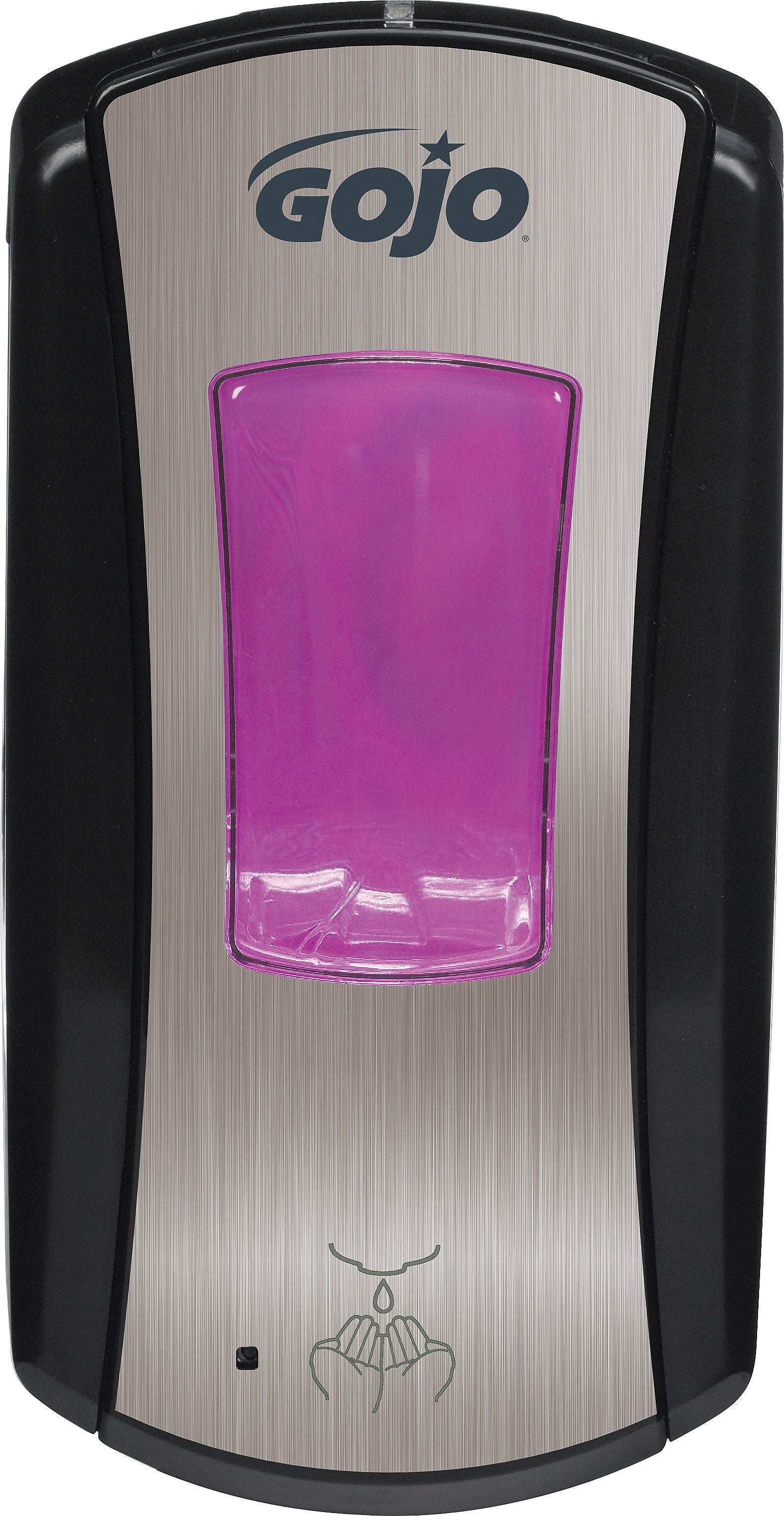 GOJO LTX 12 Automatic Wall Mounted Hand Soap Dispenser, Black