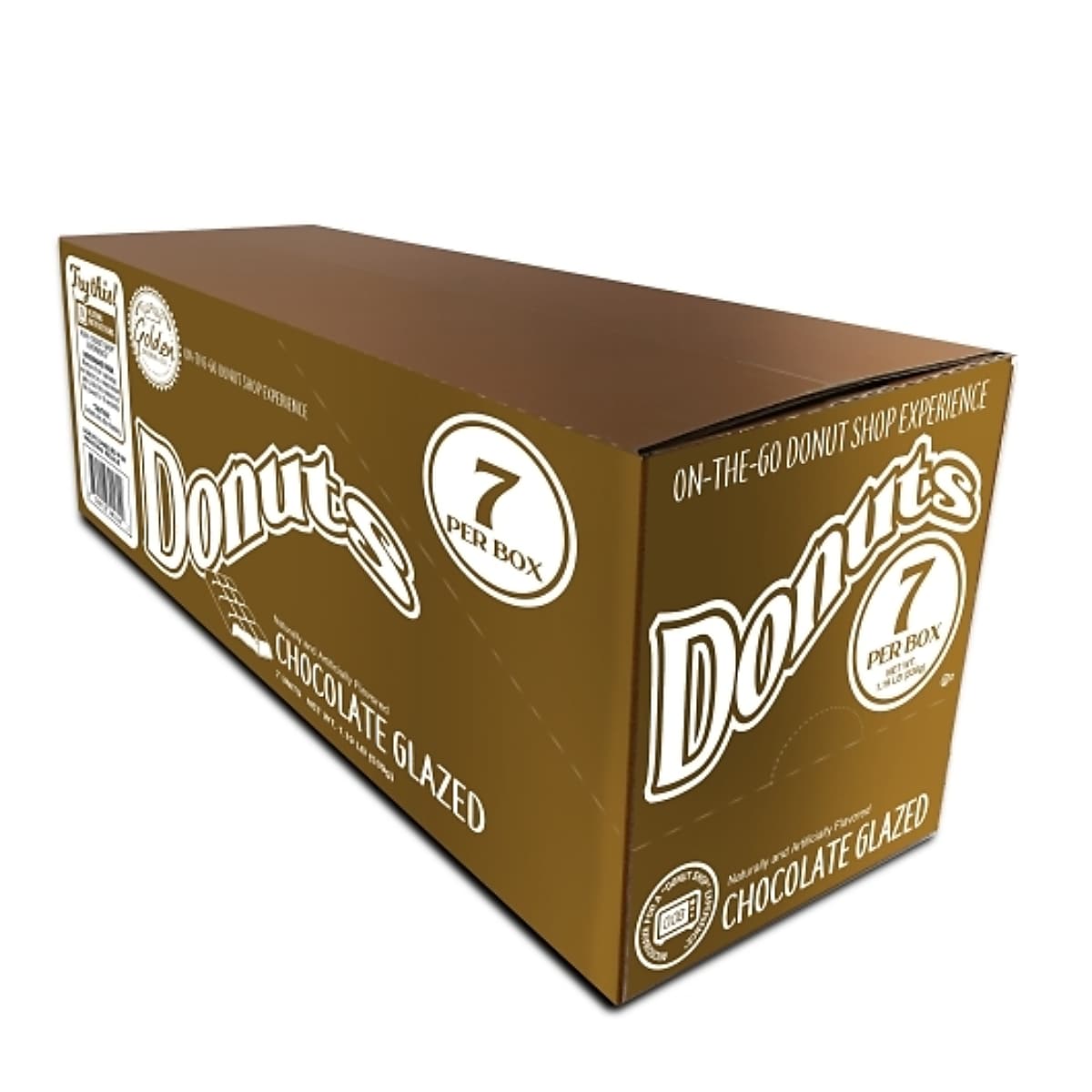 Golden Dough Chocolate Gazed Donut, 2.7 Oz.