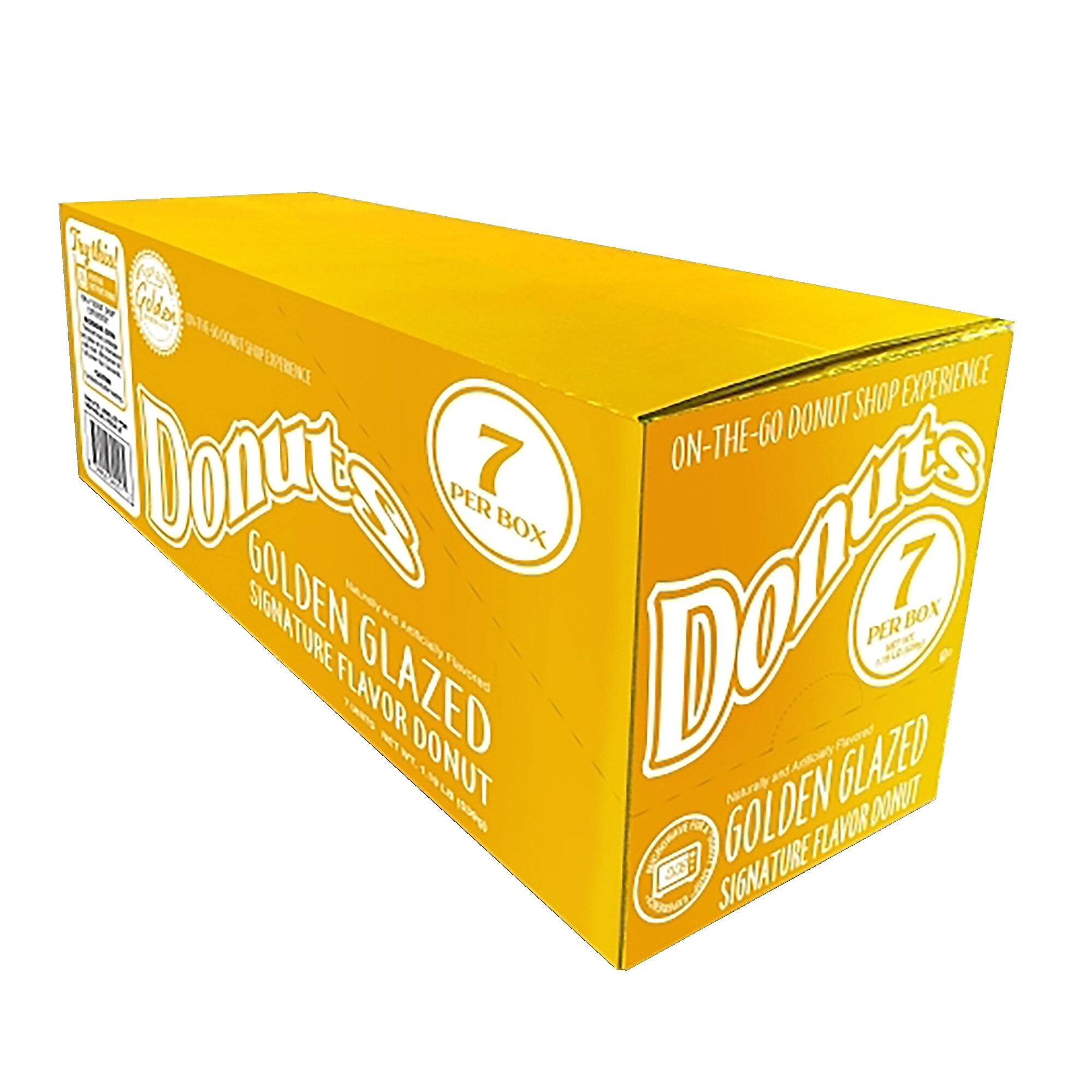 Golden Dough Glazed Donut, 2.7 oz, 7/Box