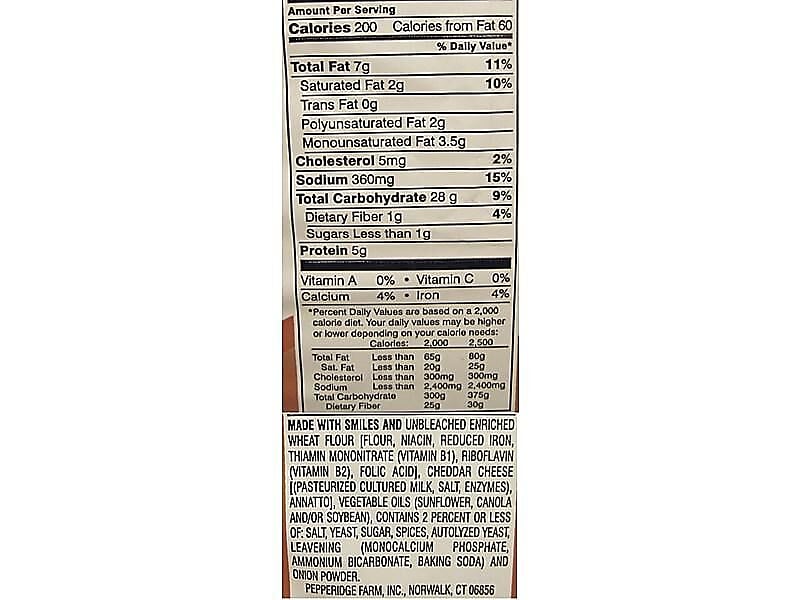 Goldfish Cheddar Crackers, 1.5 oz., 72 Packs/Box