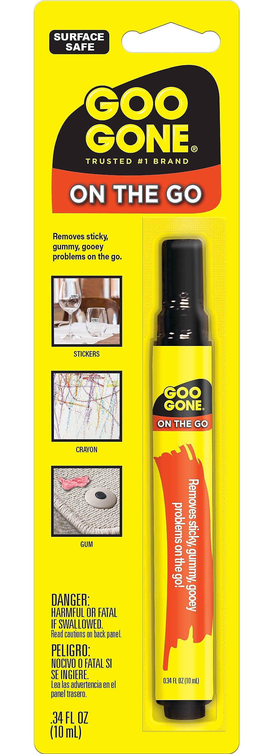 Goo Gone On-The-Go Mess Free Pen, 10 ml