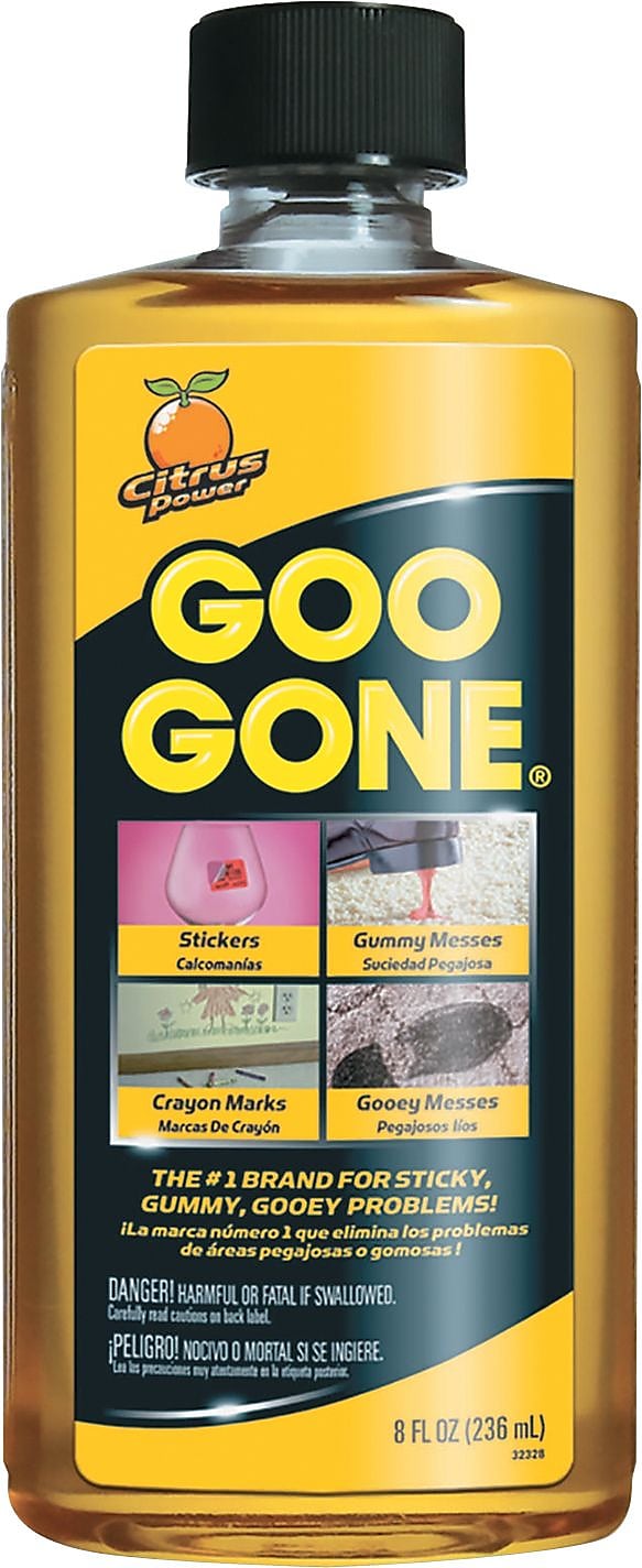 Goo Gone Original Adhesive Remover, Fresh Citrus, 8 Fl. Oz.