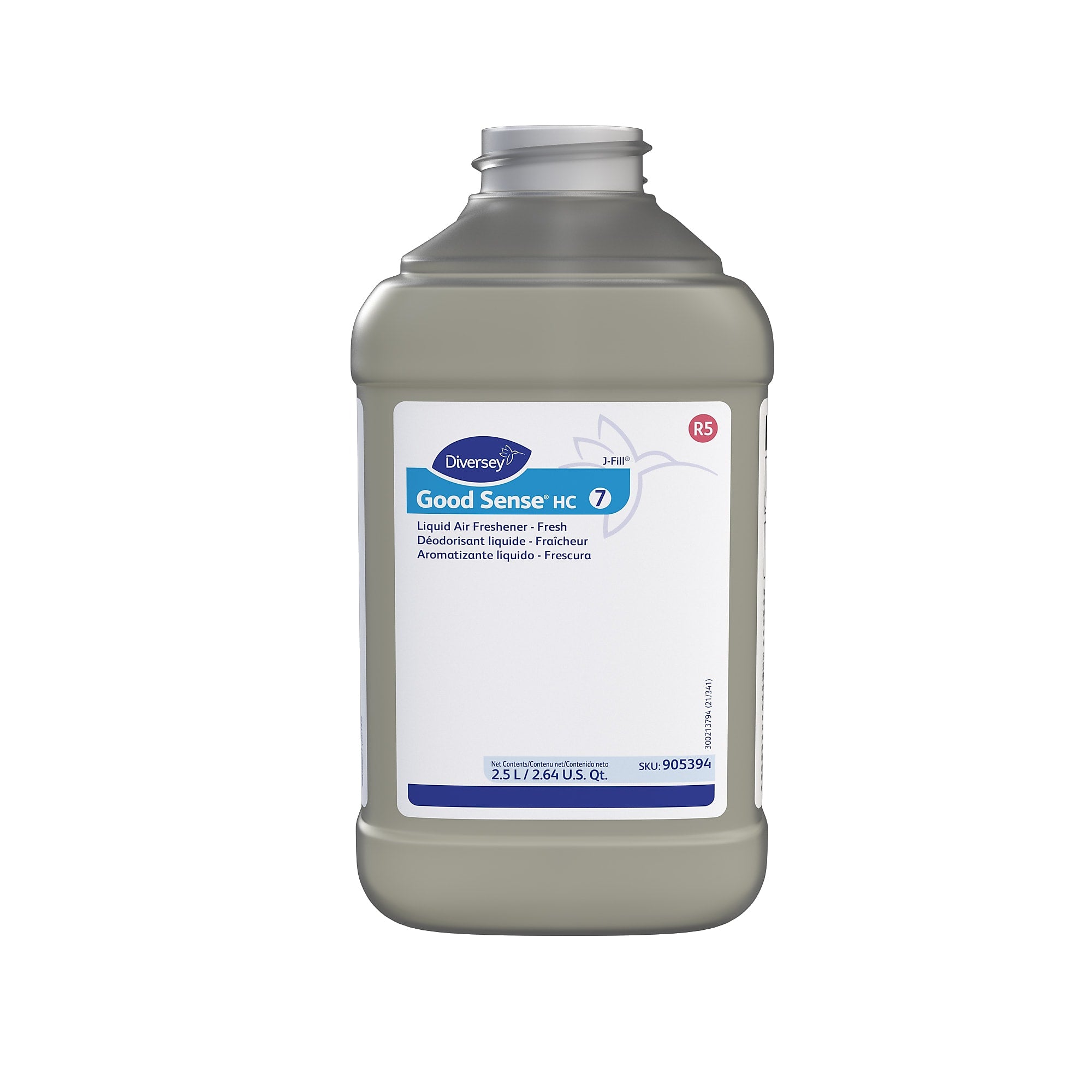 Good Sense HC 7 Air Freshener for Diversey J-Fill, Fresh, 2.5 L / 2.64 U.S. Qt., 2/Carton