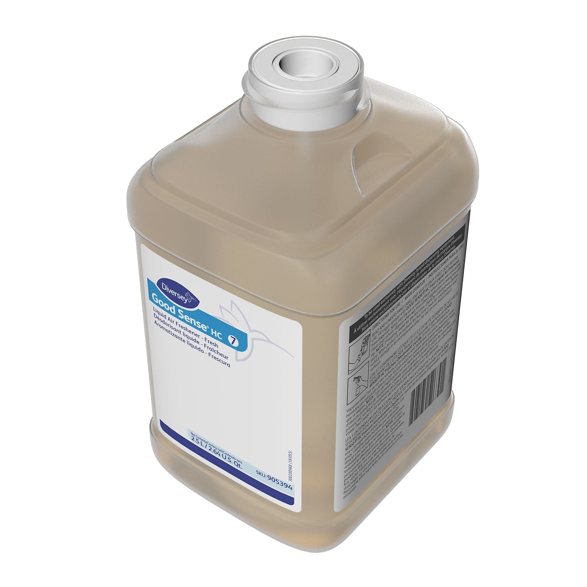 Good Sense HC 7 Air Freshener for Diversey J-Fill, Fresh, 2.5 L / 2.64 U.S. Qt., 2/Carton