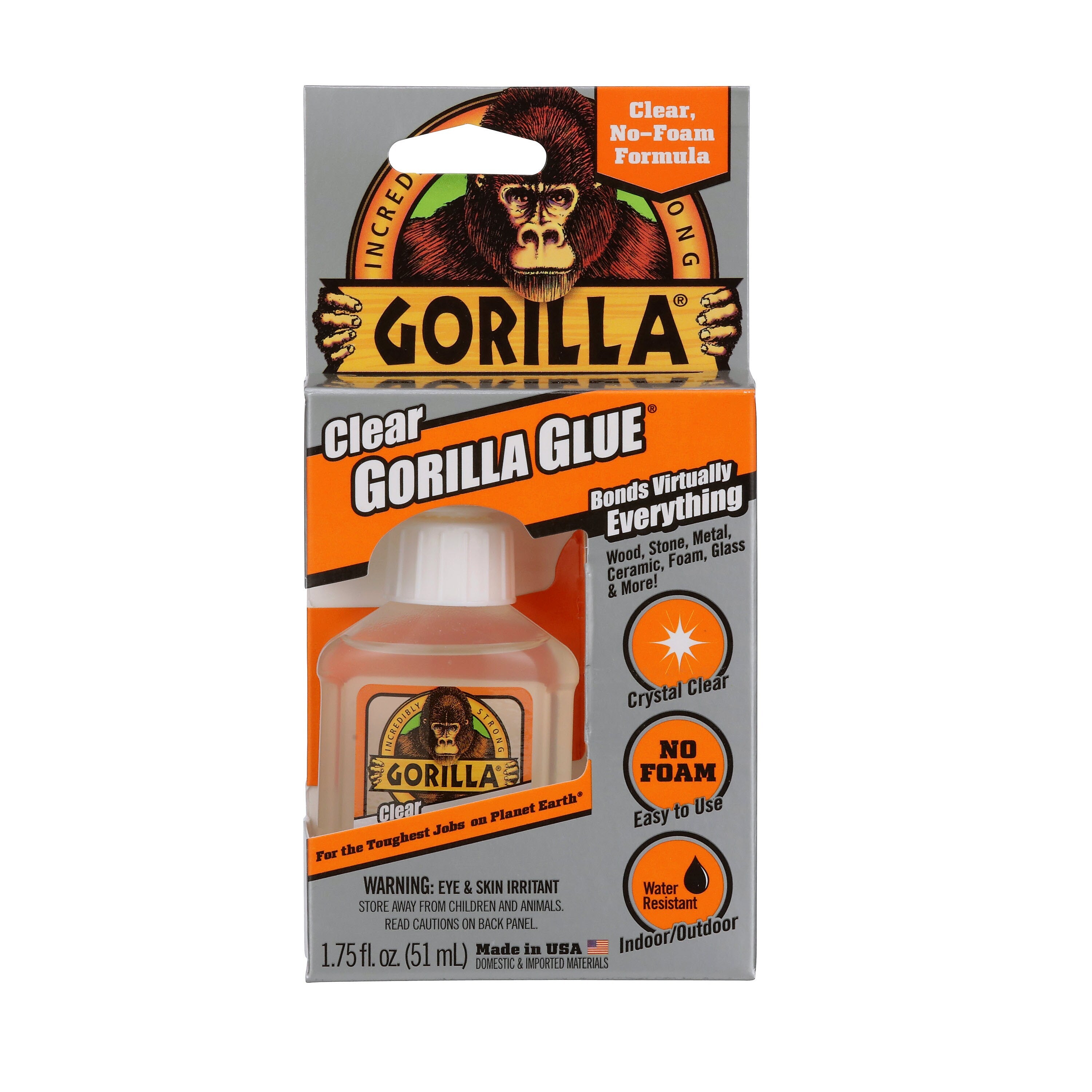 Gorilla Clear Glue, 1.75 oz.