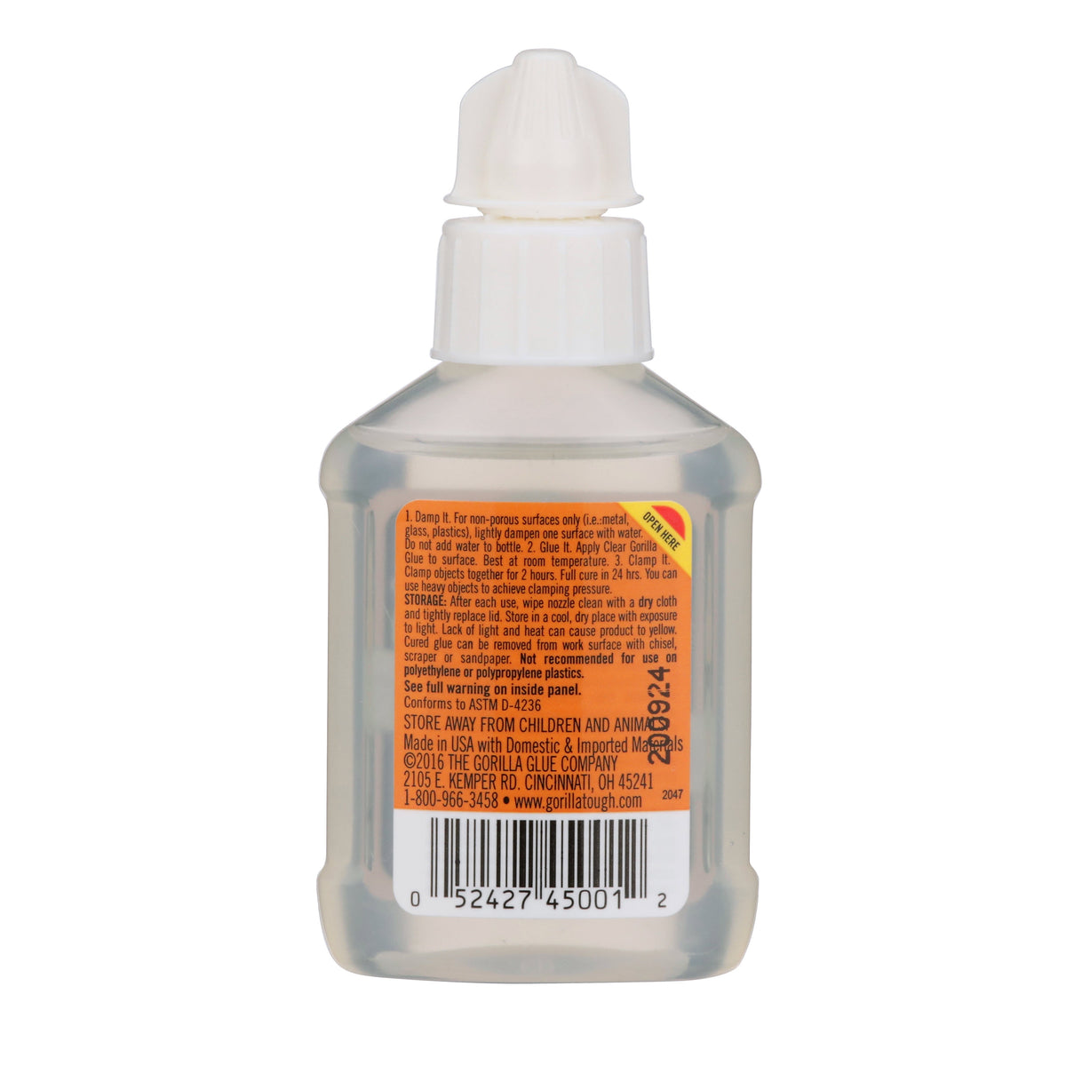 Gorilla Clear Glue, 1.75 oz.