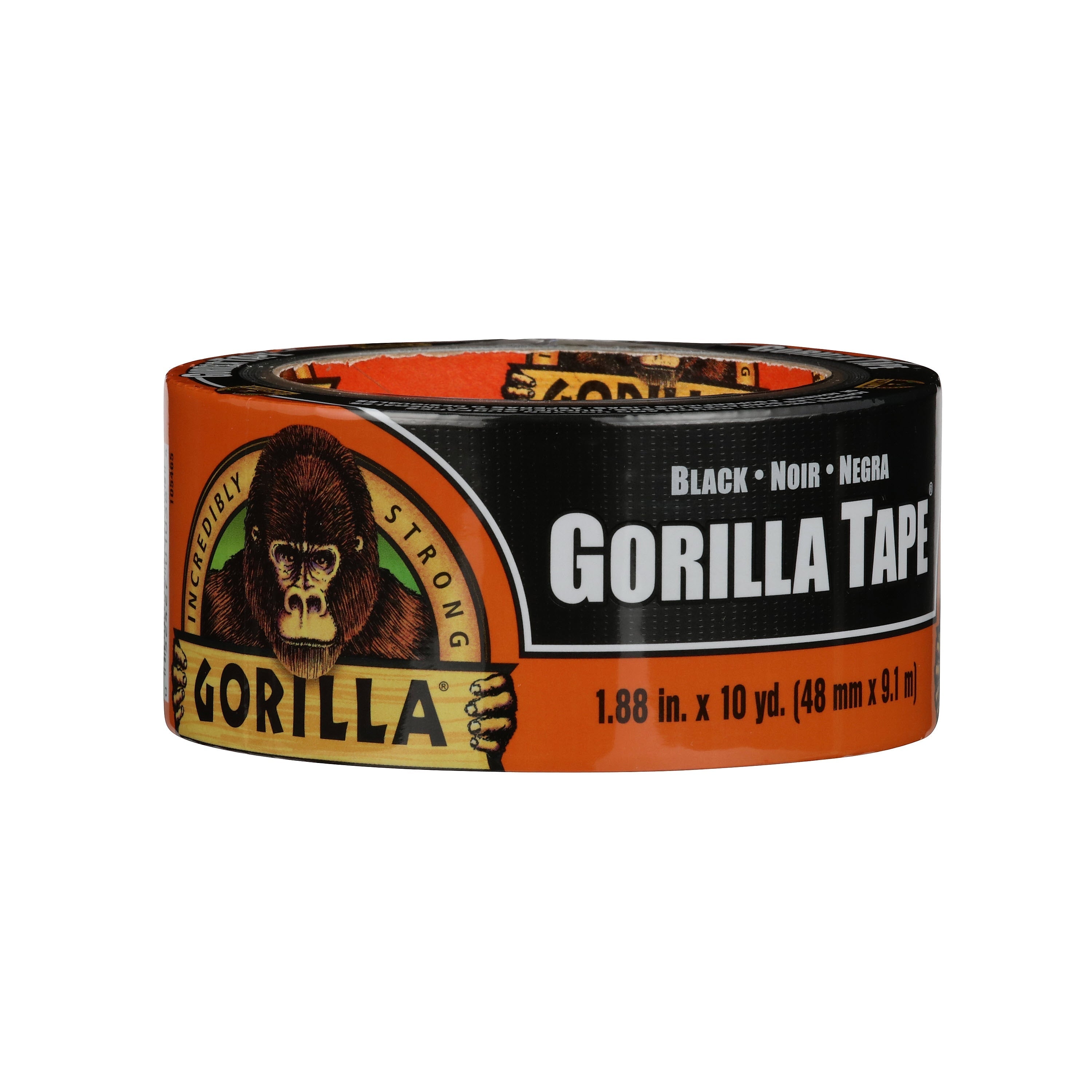 Gorilla Duct Tape, 1.88" x 10 yds., Black