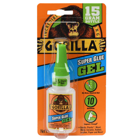 Gorilla Gel Super Glue, 0.53 oz.