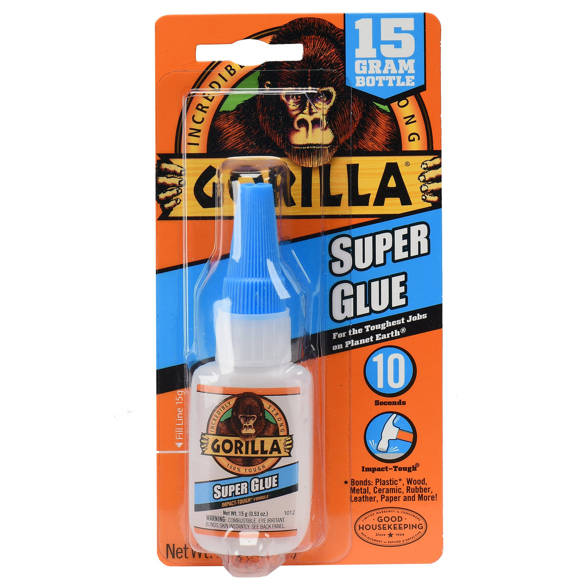 Gorilla Glue Super Glue, 0.53 oz.