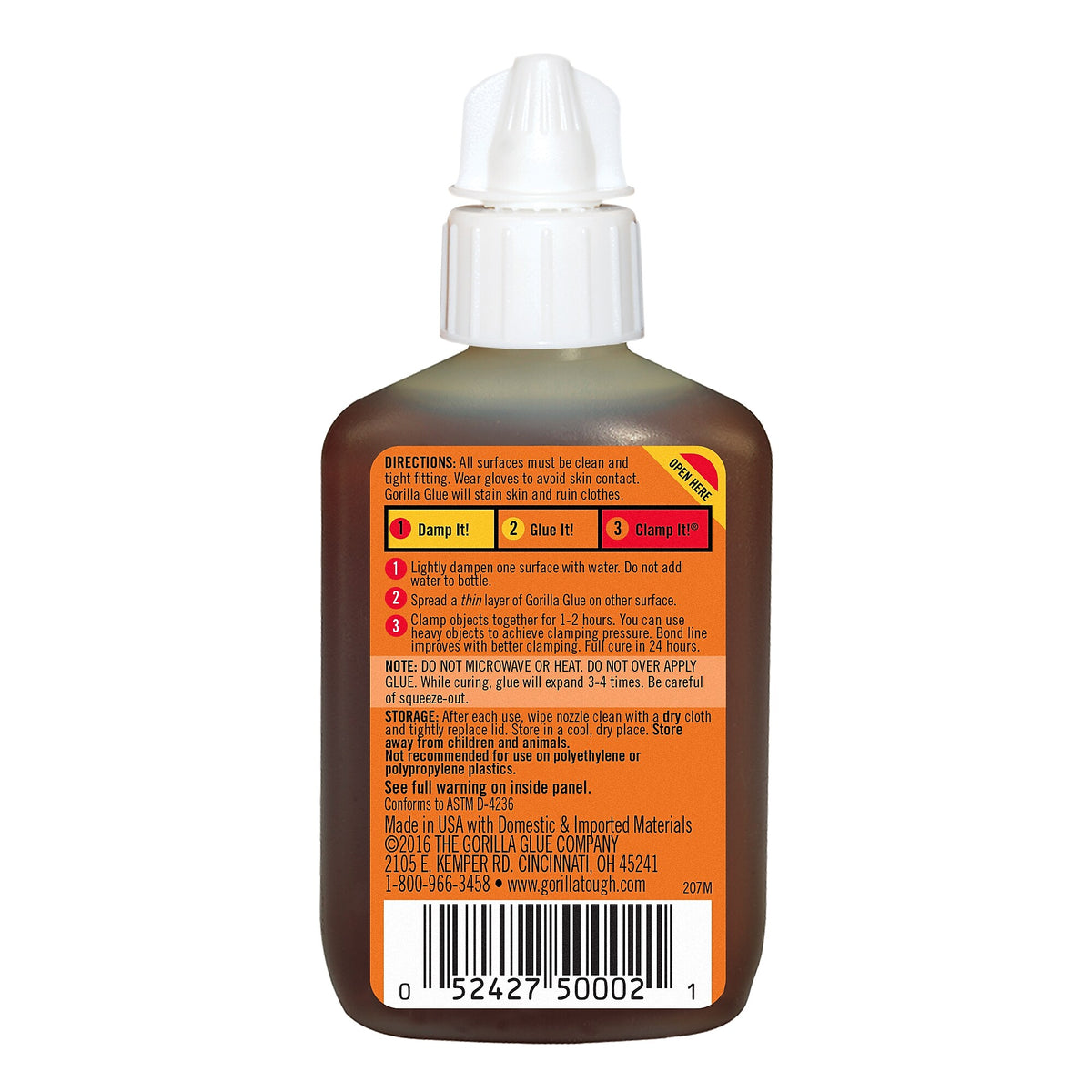 Gorilla Original Glue, 2 oz.