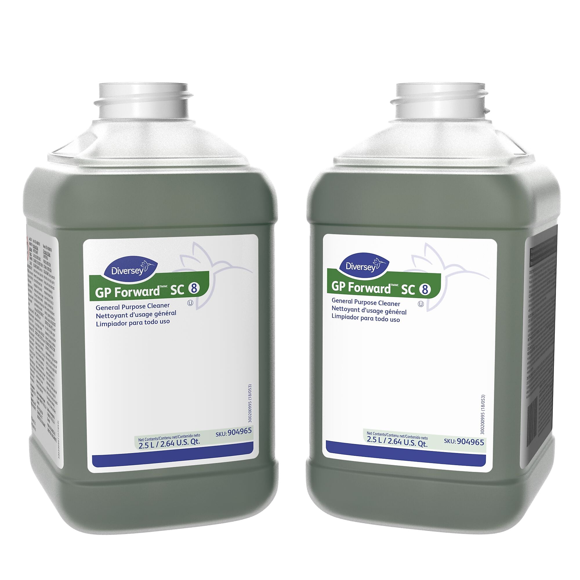 GP Forward SC 8 Multipurpose Cleaner for Diversey J-Fill, Citrus, 84.5 Fl.Oz., 2/Carton