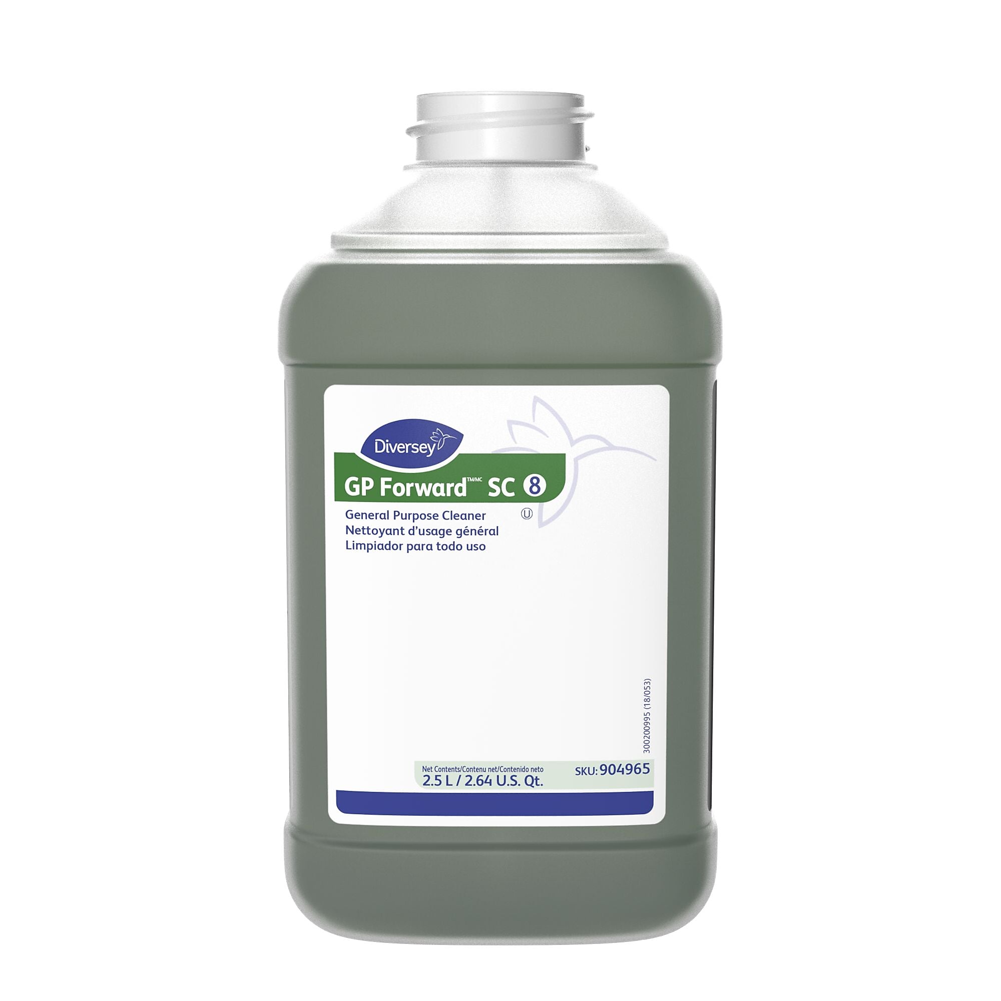 GP Forward SC 8 Multipurpose Cleaner for Diversey J-Fill, Citrus, 84.5 Fl.Oz., 2/Carton