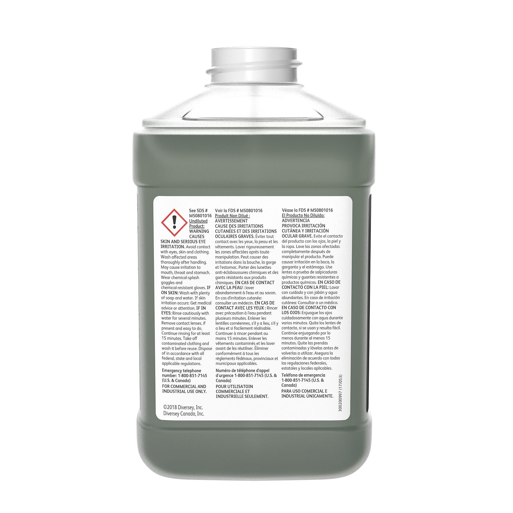 GP Forward SC 8 Multipurpose Cleaner for Diversey J-Fill, Citrus, 84.5 Fl.Oz., 2/Carton