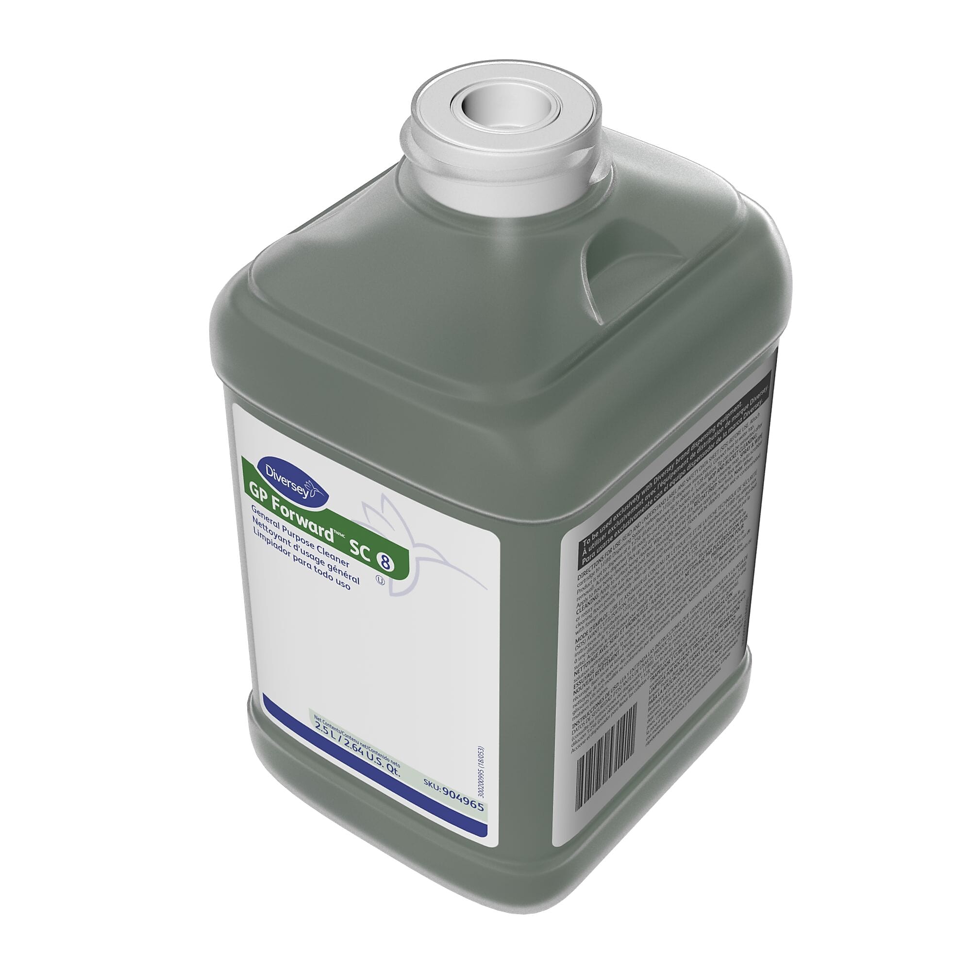 GP Forward SC 8 Multipurpose Cleaner for Diversey J-Fill, Citrus, 84.5 Fl.Oz., 2/Carton