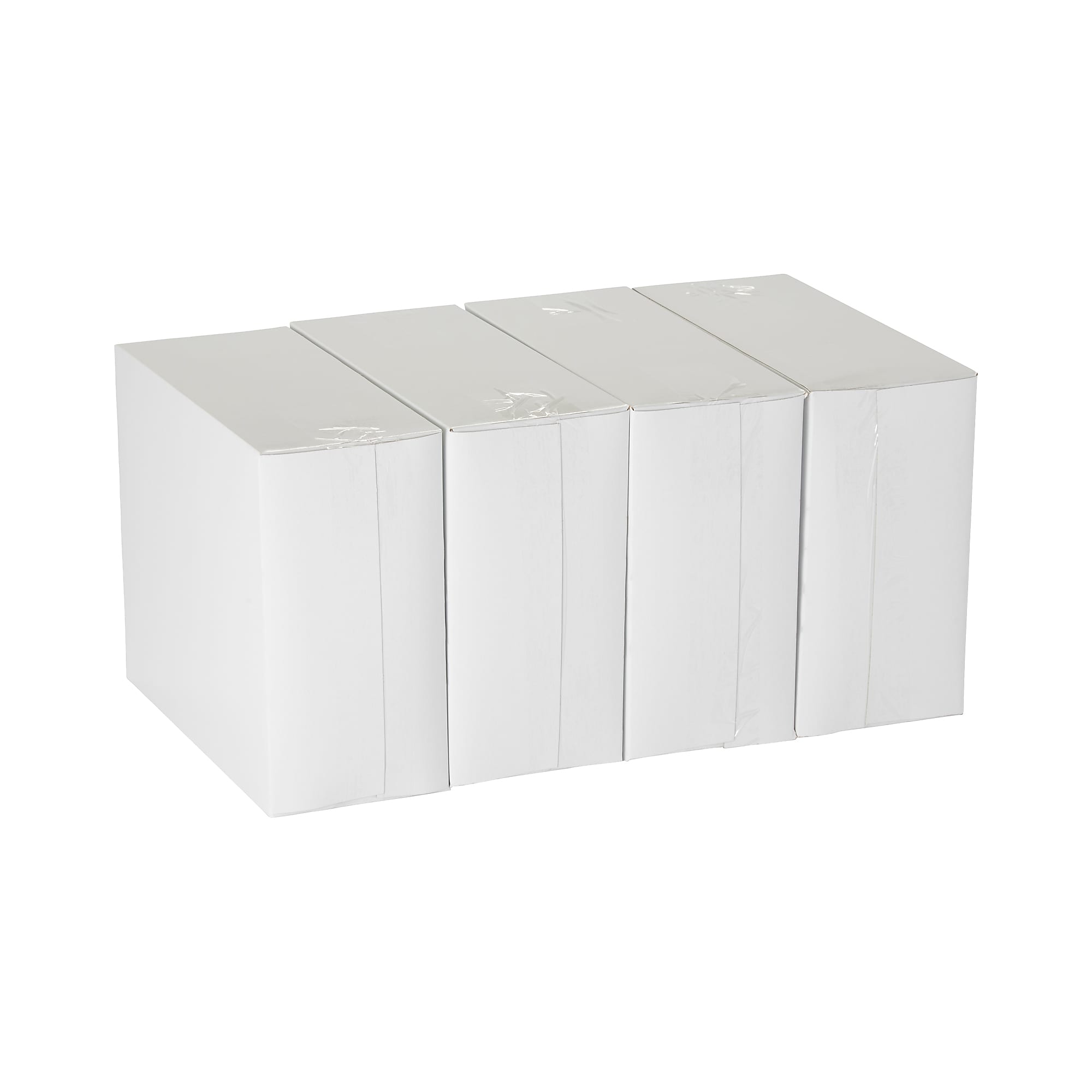 GP Linen Dinner Napkins, One-Ply, White, 100 Napkins/Pack, 4 Packs/Carton