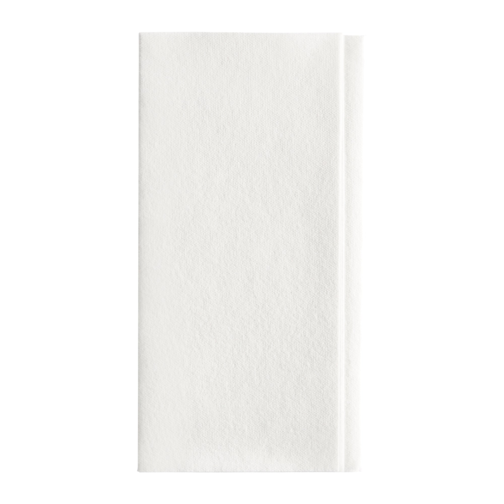 GP Linen Dinner Napkins, One-Ply, White, 100 Napkins/Pack, 4 Packs/Carton