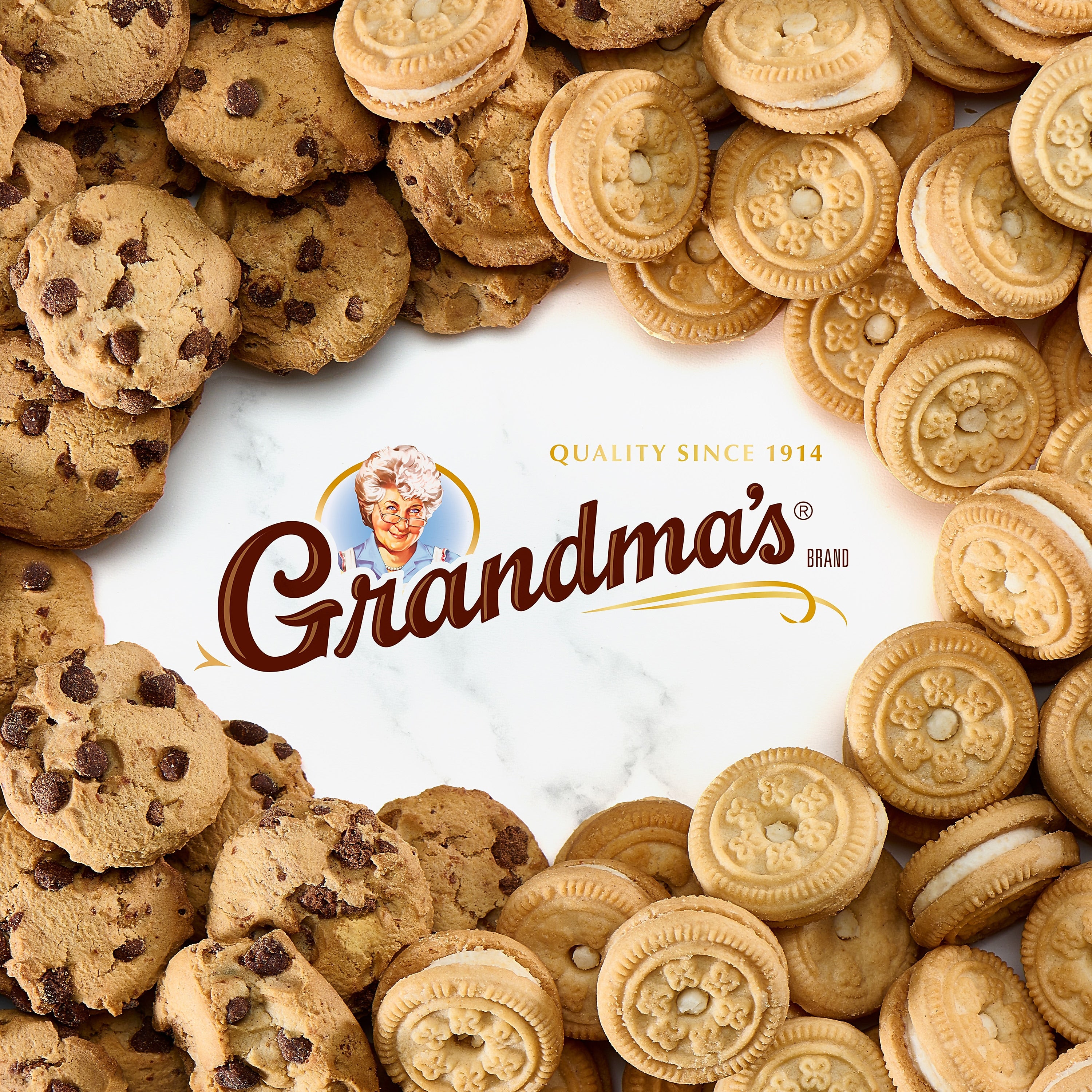 Grandma's Cookies Variety Pack, 32 Packs/Box
