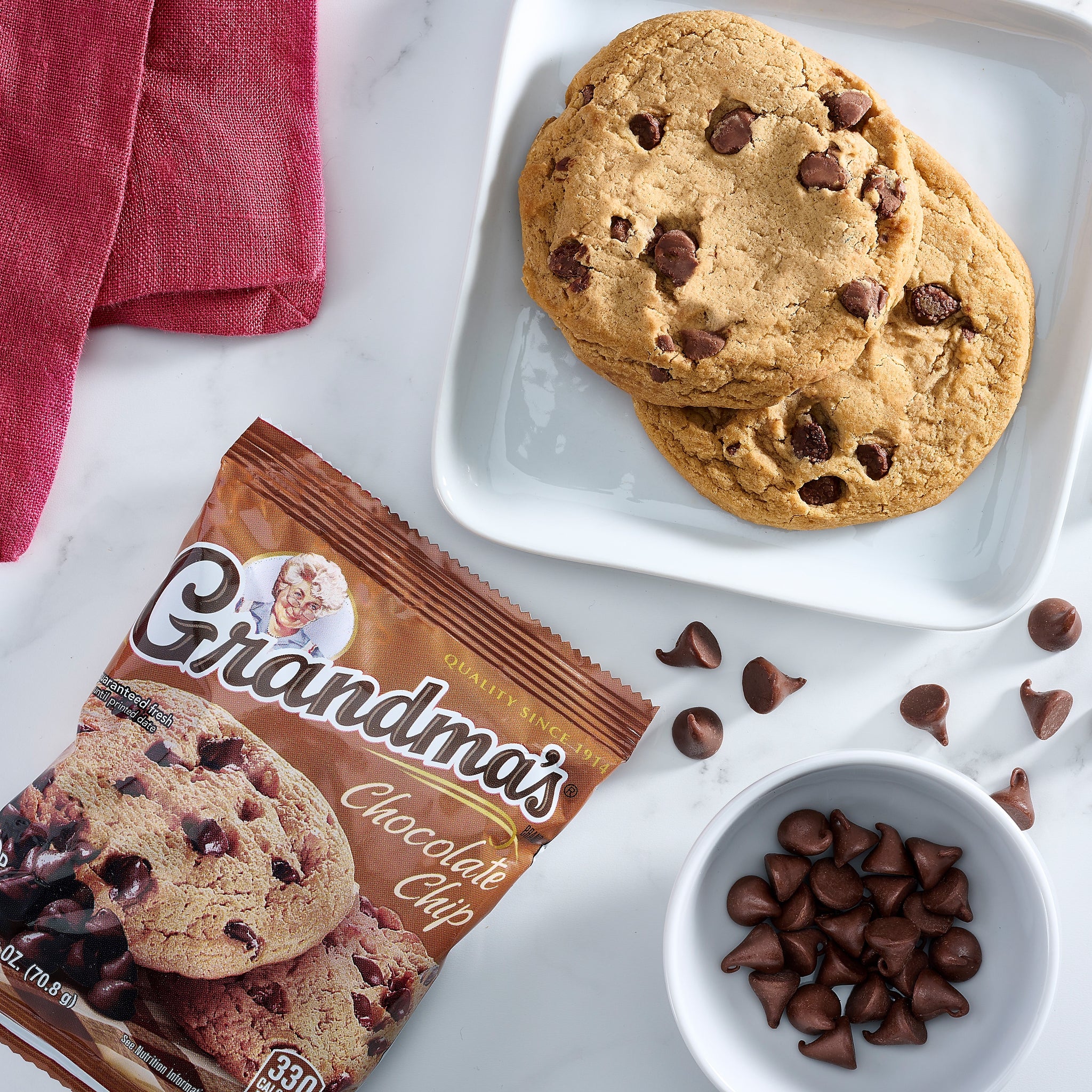 Grandma's Cookies Variety Pack, 32 Packs/Box