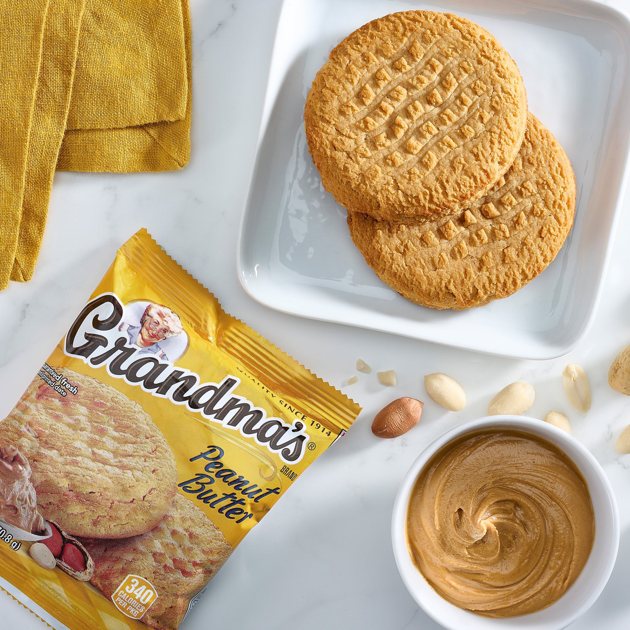 Grandma's Cookies Variety Pack, 32 Packs/Box