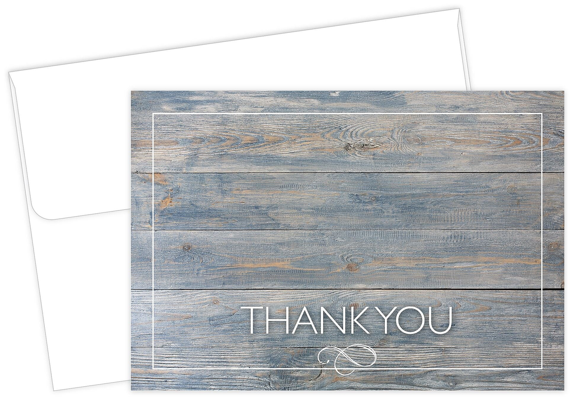 Great Papers! Driftwood Thank You Card, 4.875