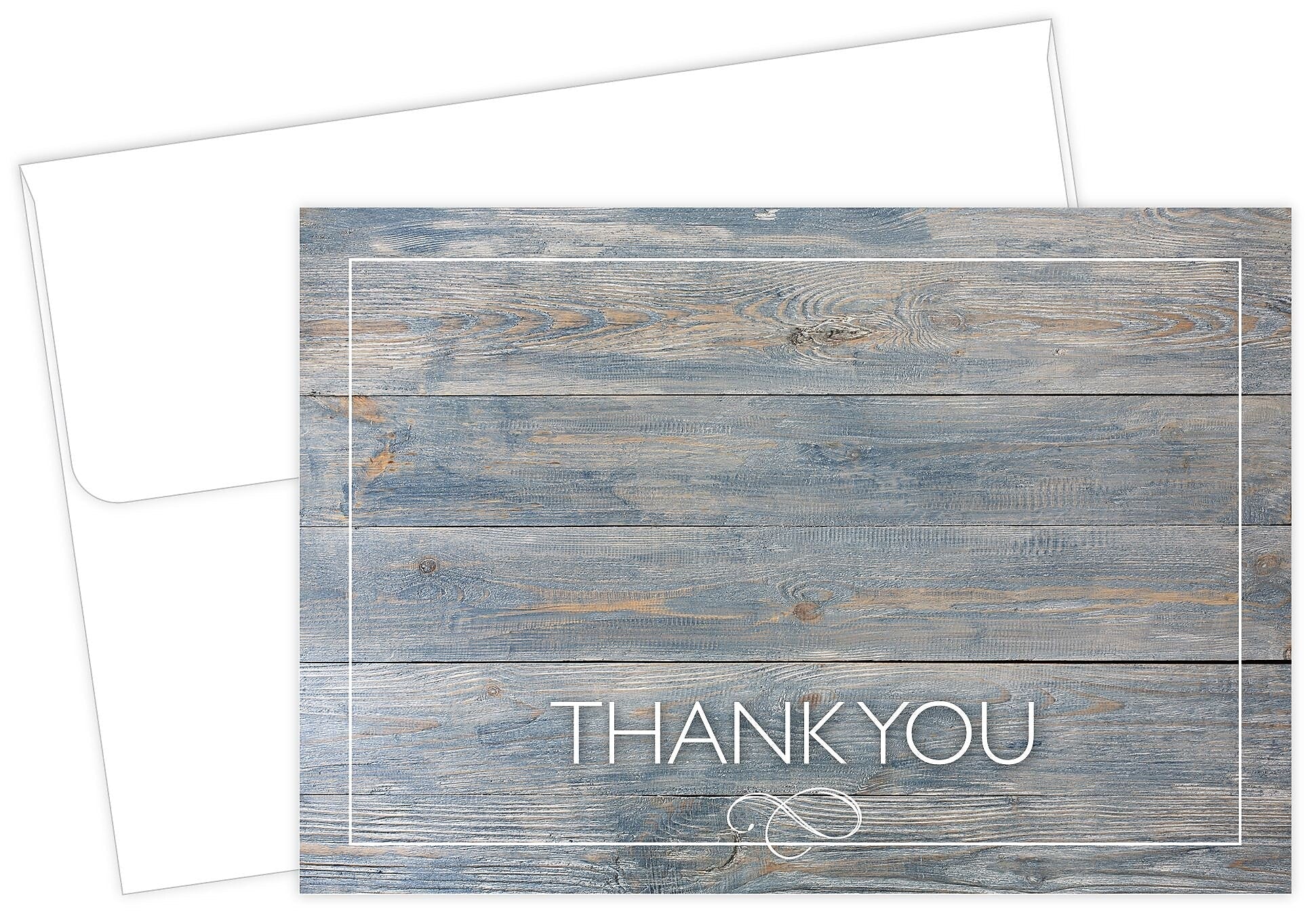 Great Papers! Driftwood Thank You Card, 4.875