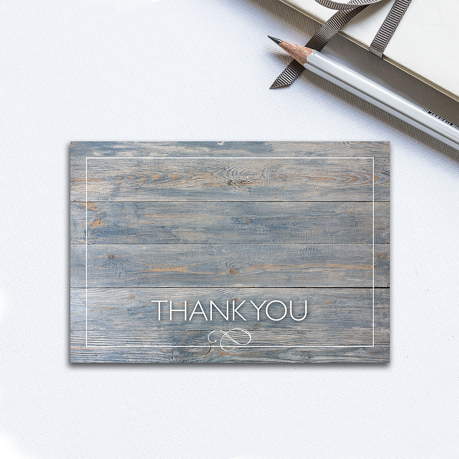 Great Papers! Driftwood Thank You Card, 4.875
