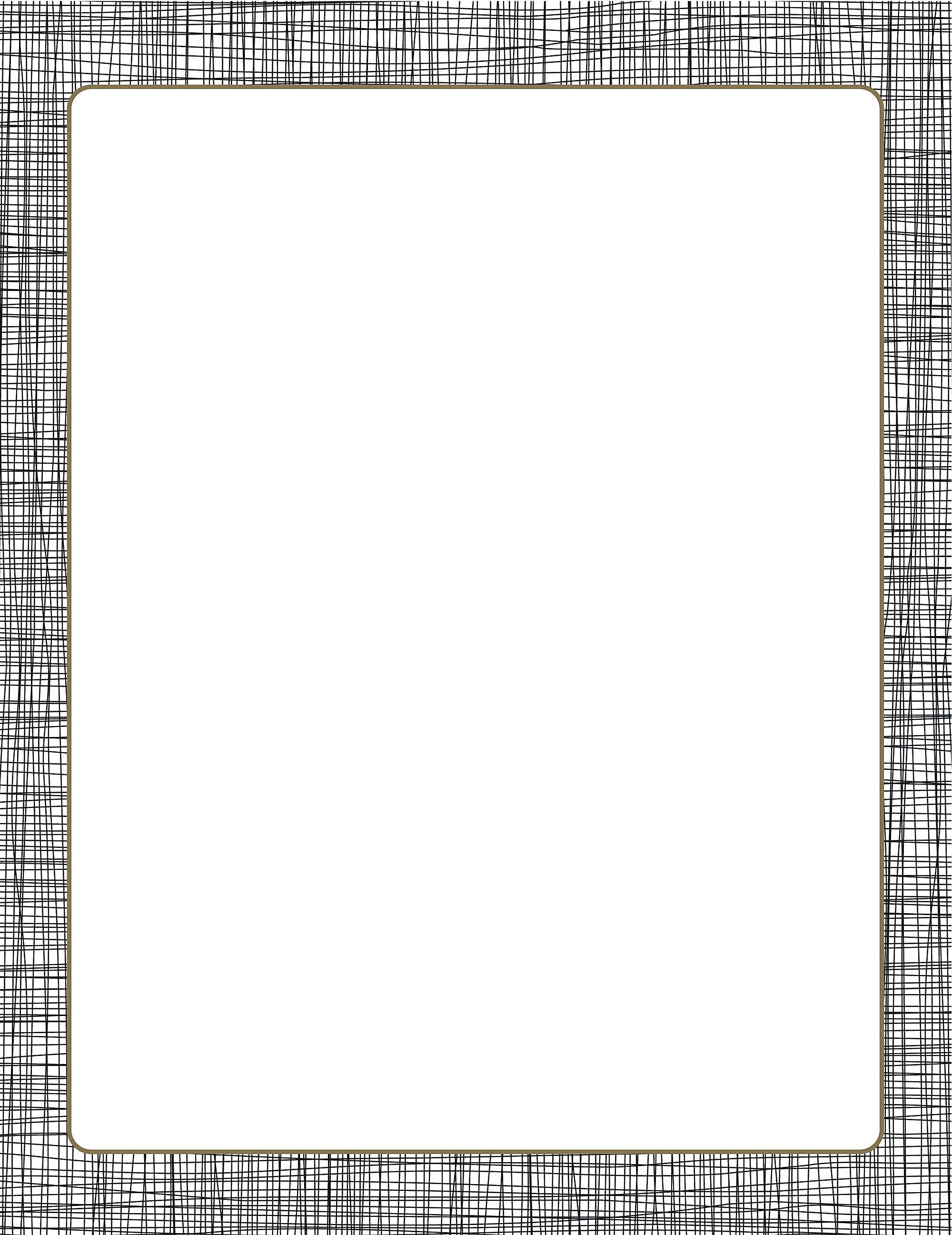 Great Papers! Everyday Letterhead, Cross Stitch, 80/Pack