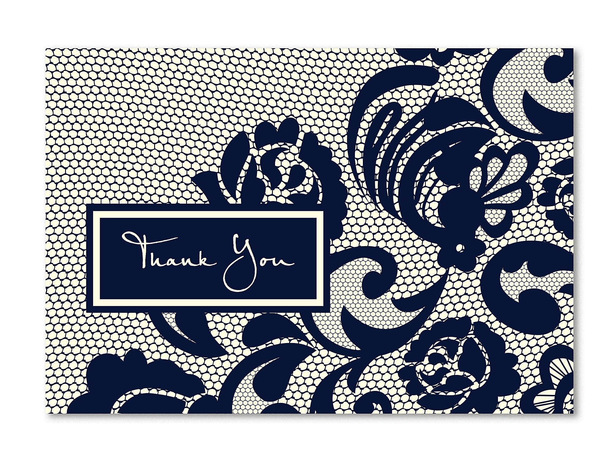 Great Papers! Lovely Lace Thank You Notes, 50/Pack