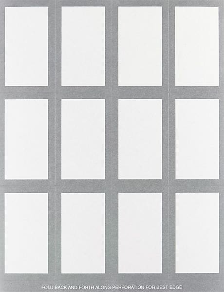 Great Papers® Metallic Silver Place Cards, 60/Pack